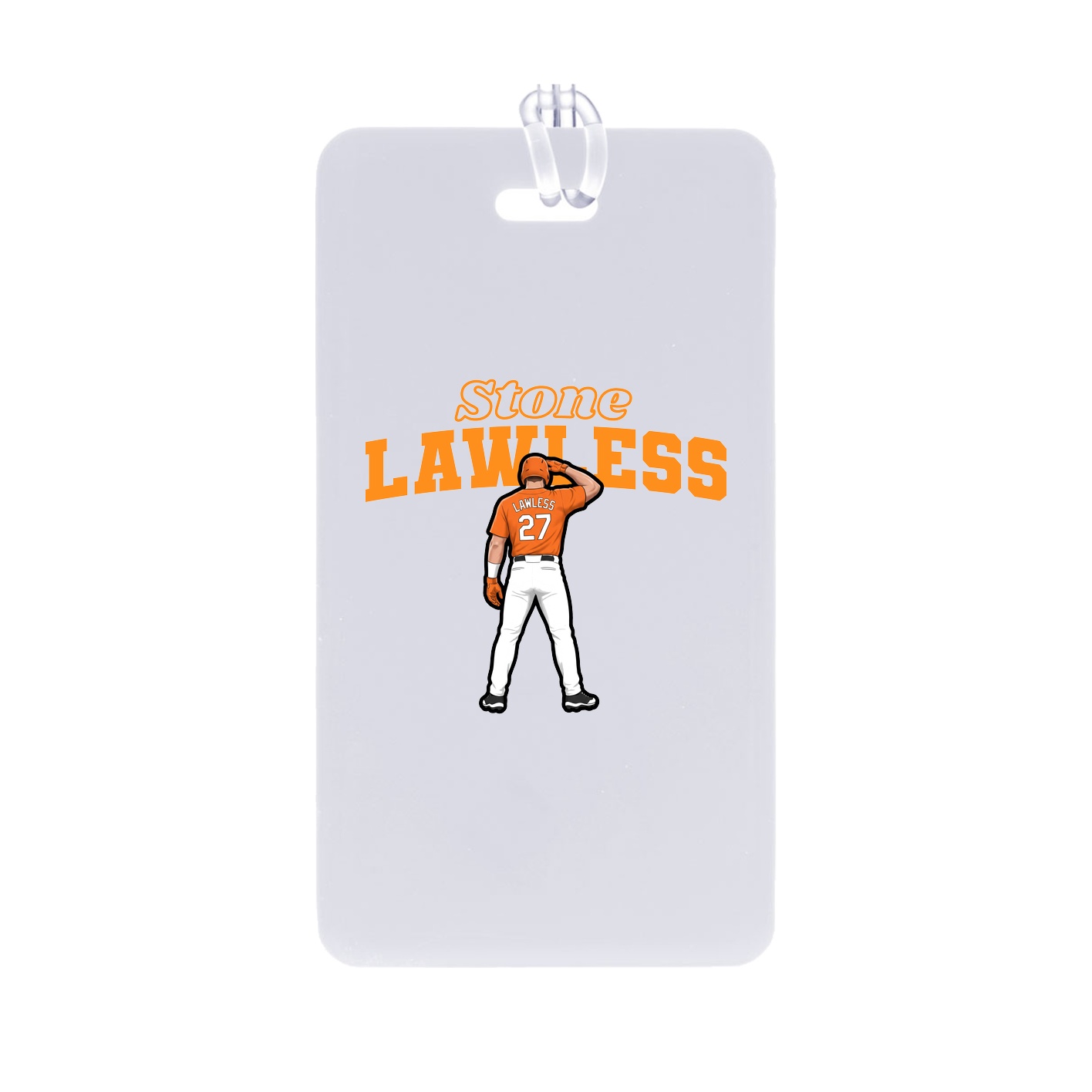 Bag Tag — Name Arch in Classic