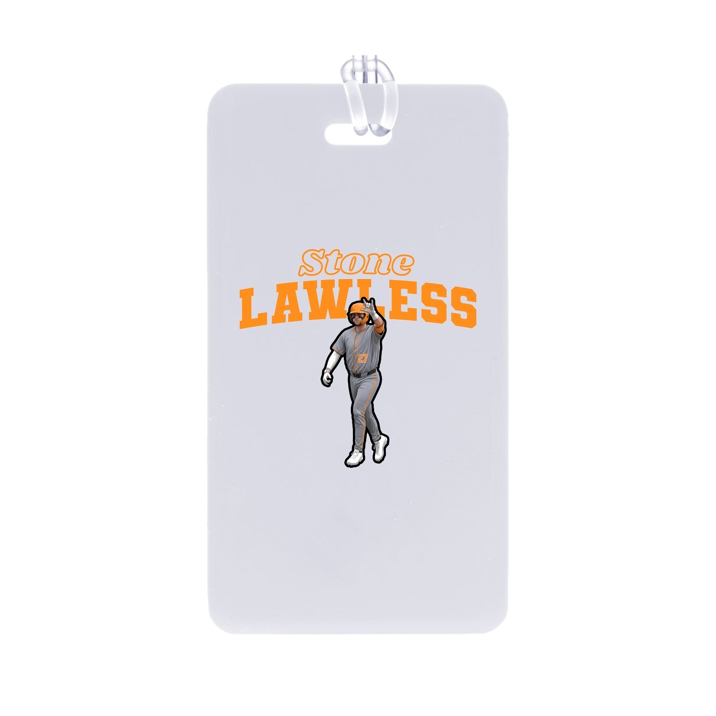 Bag Tag — Name Arch in Classic