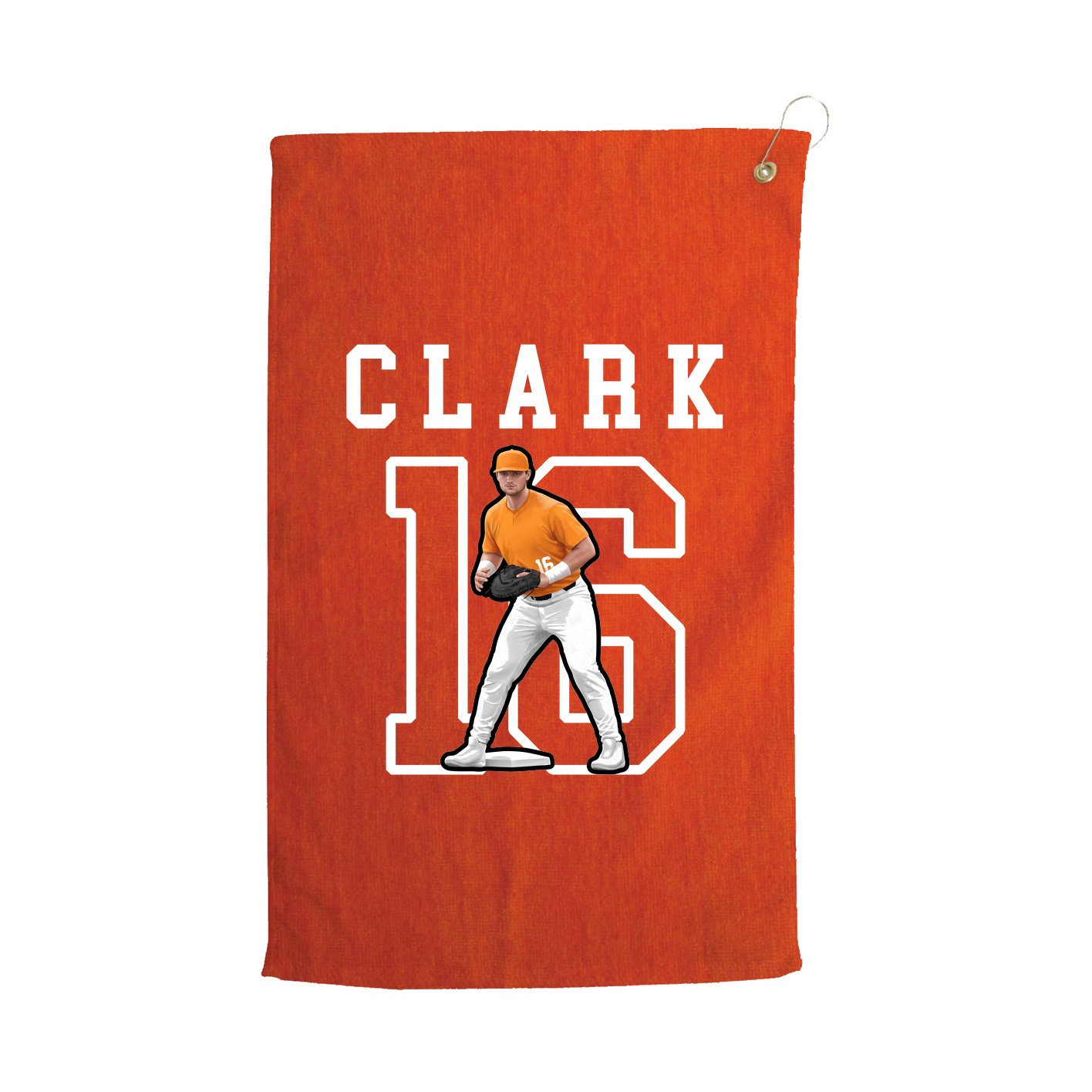 Golf Towel — Shirsey in Orange