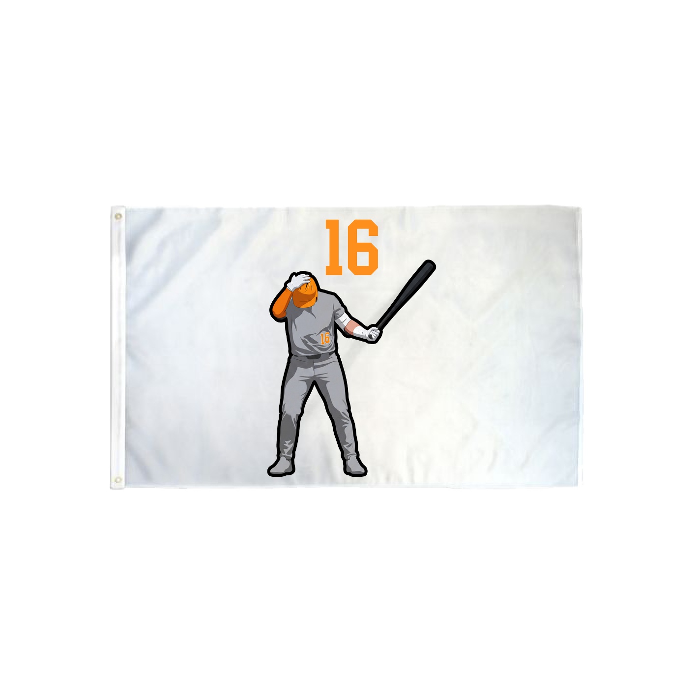 3x5 Flag — Number Top in Classic