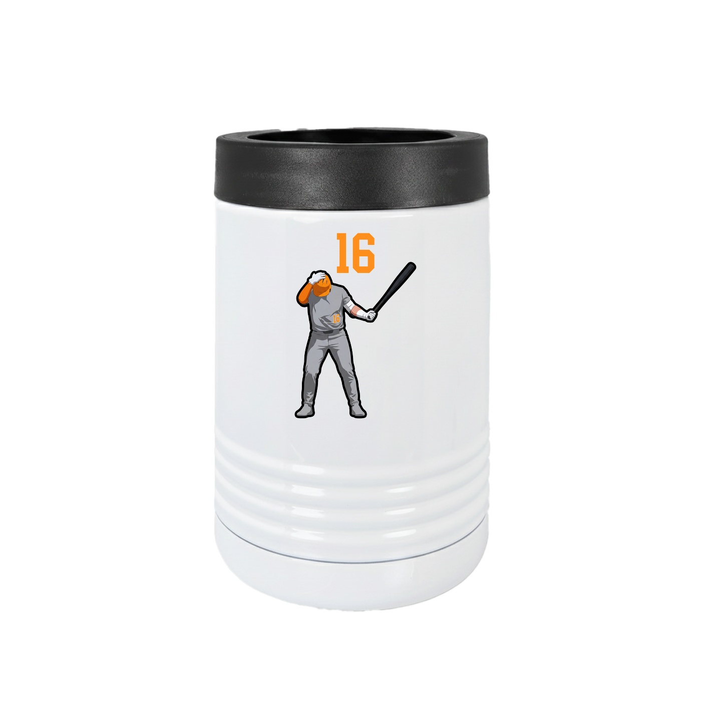 Beverage Holder — Number Top in White