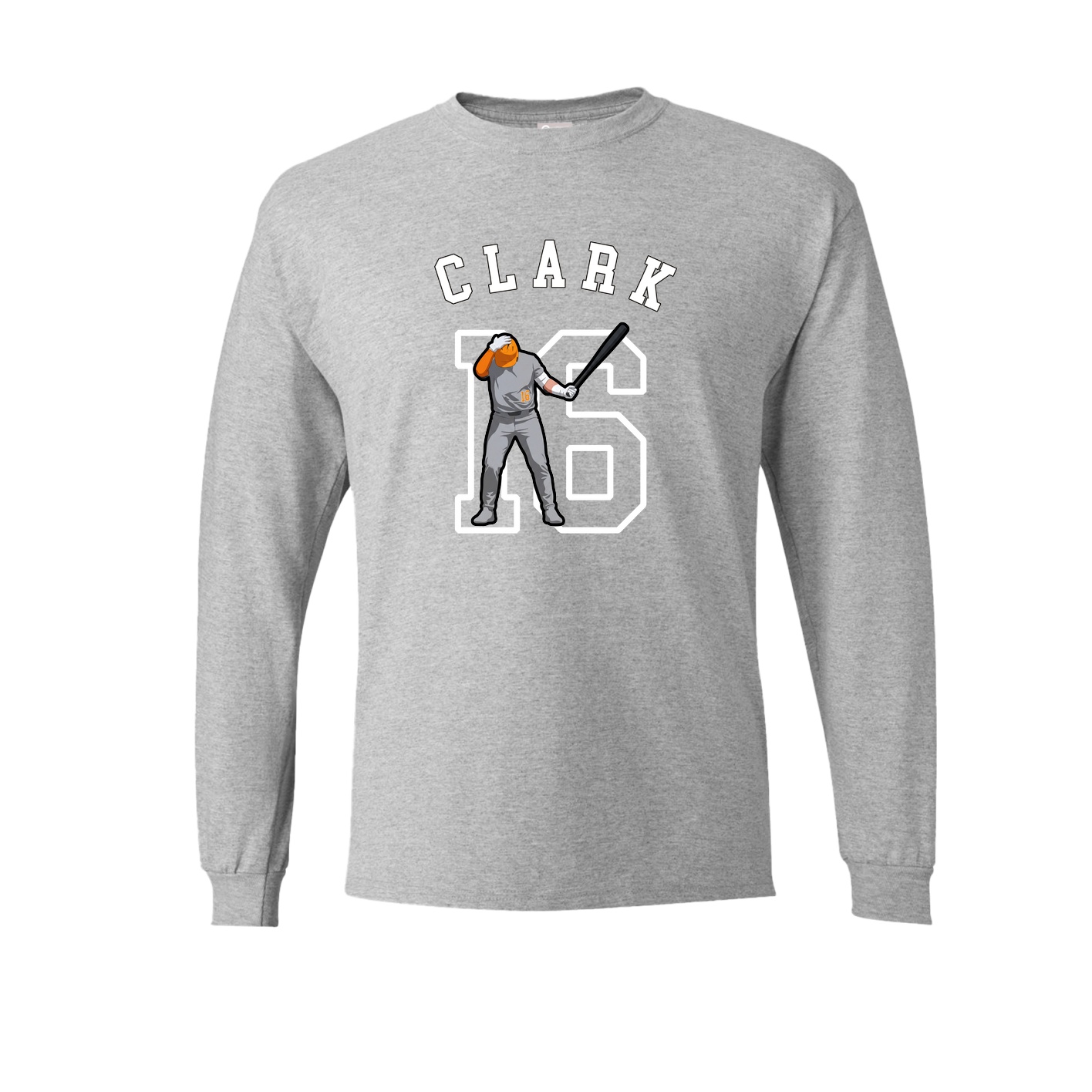 Long Sleeve Tee — Shirsey Arch in Grey