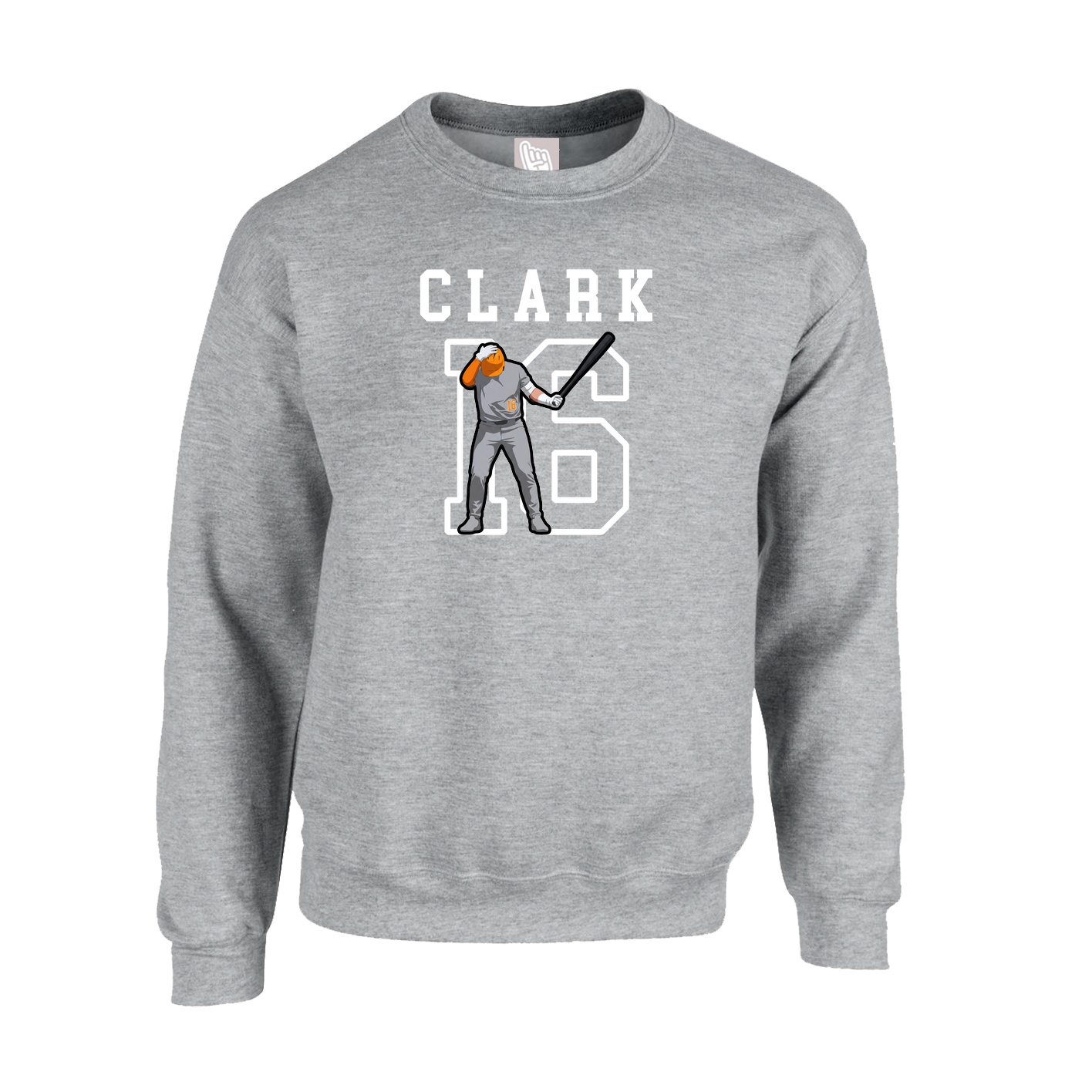 Fleece Crew — Shirsey in Grey