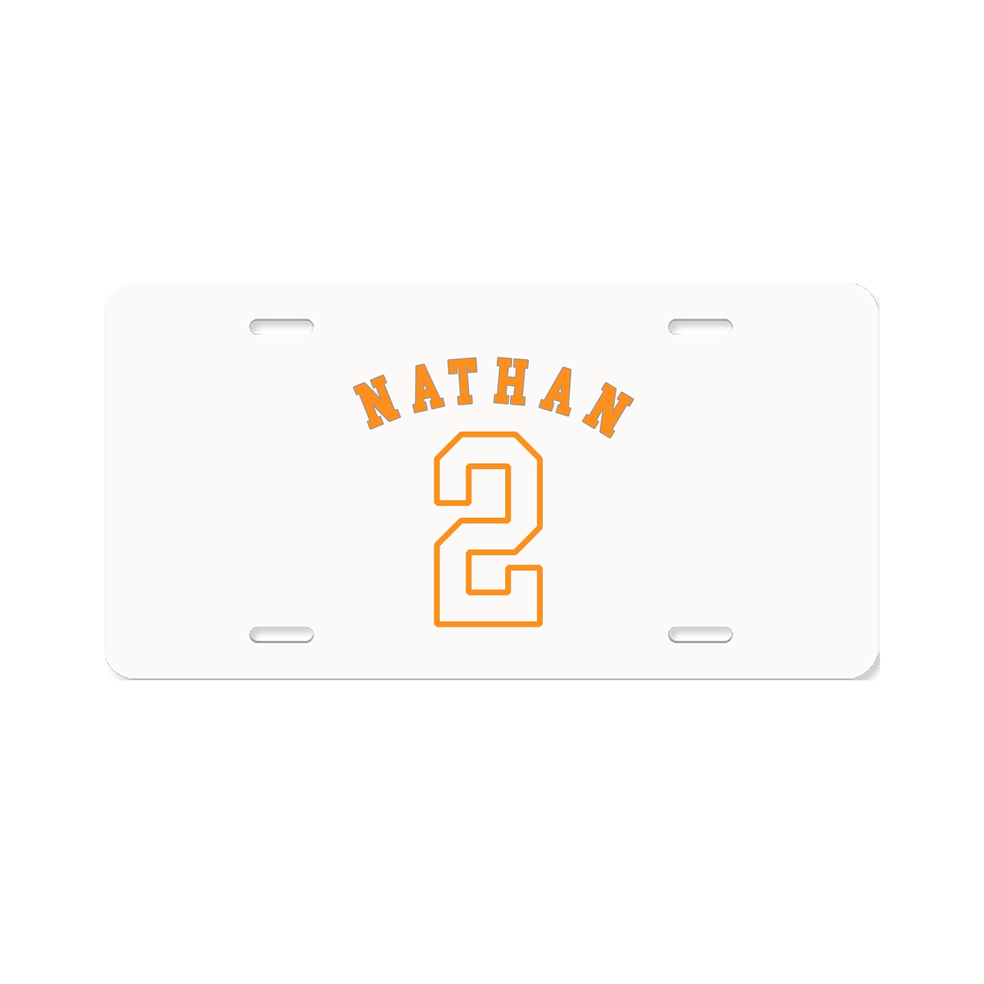 License Plate — Shirsey Arch in Classic