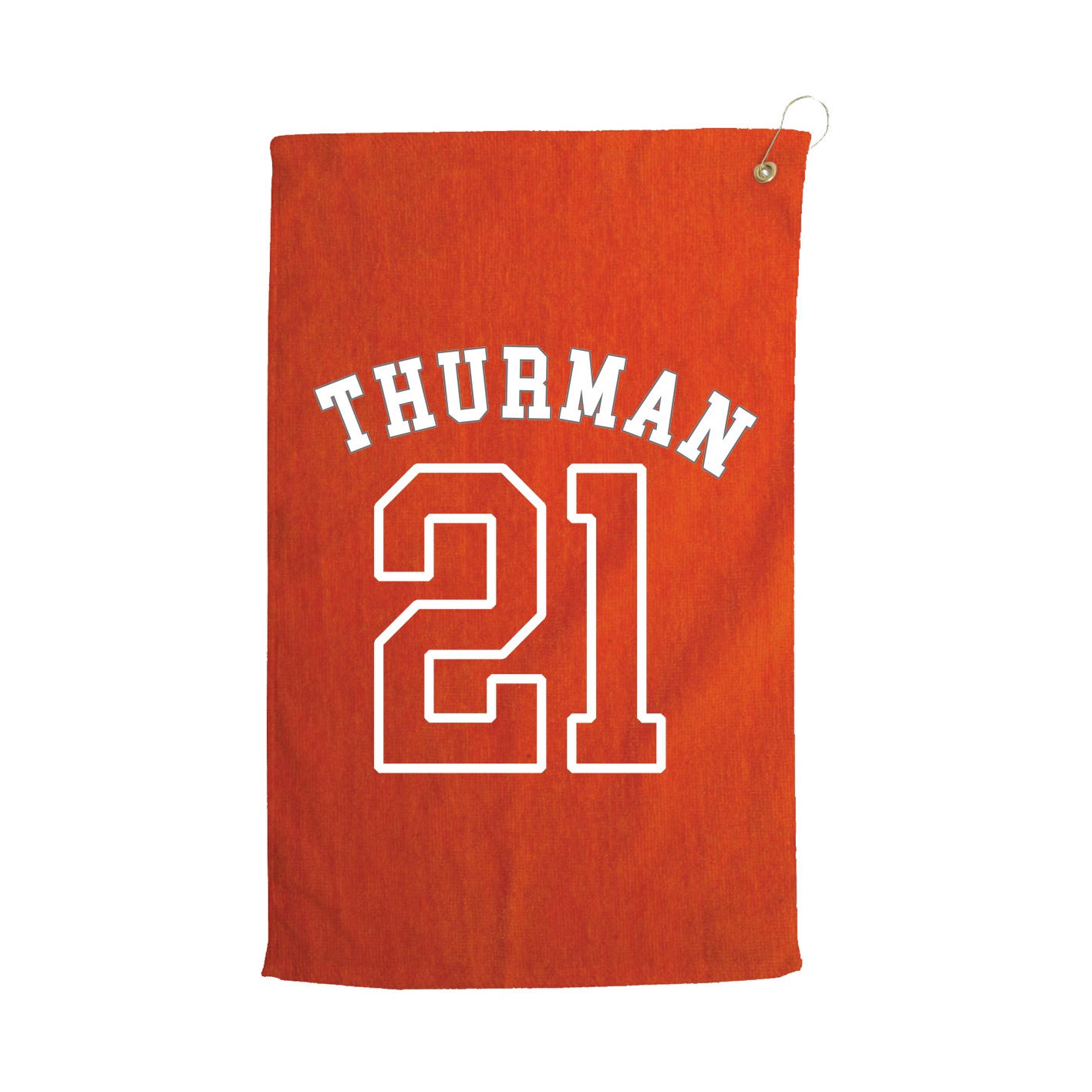 Golf Towel — Shirsey Arch in Orange