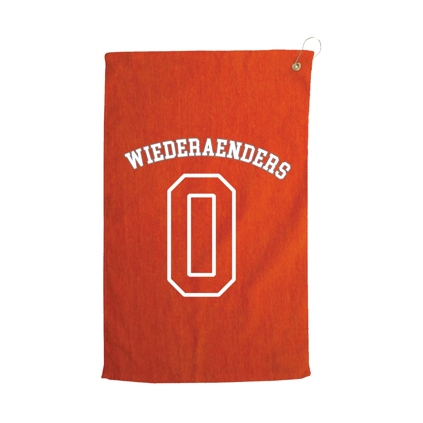 Golf Towel — Shirsey Arch in Orange