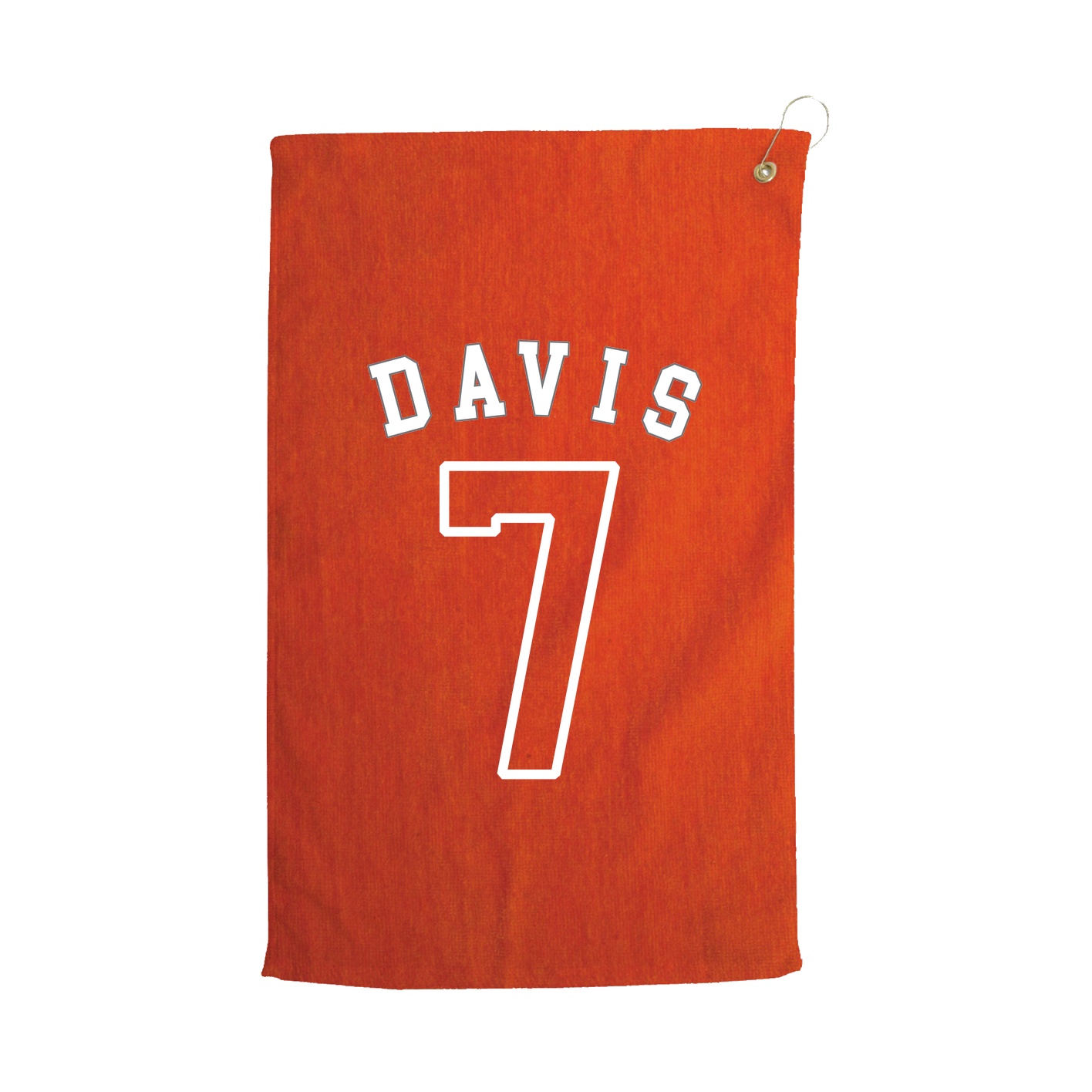 Golf Towel — Shirsey Arch in Orange