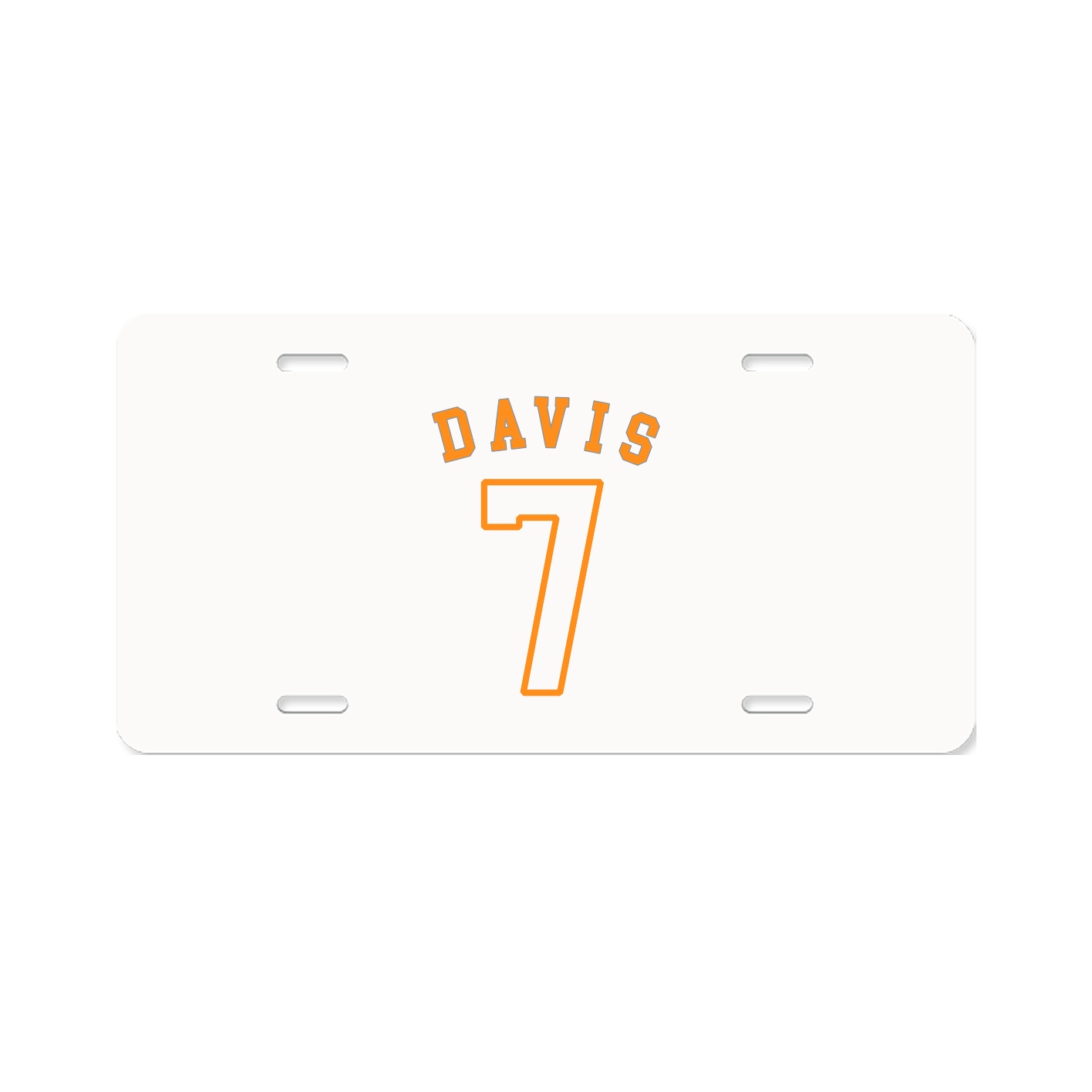 License Plate — Shirsey Arch in Classic