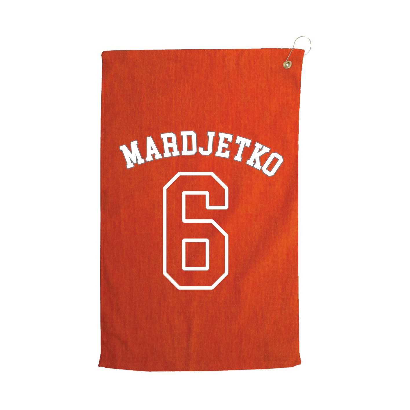 Golf Towel — Shirsey Arch in Orange