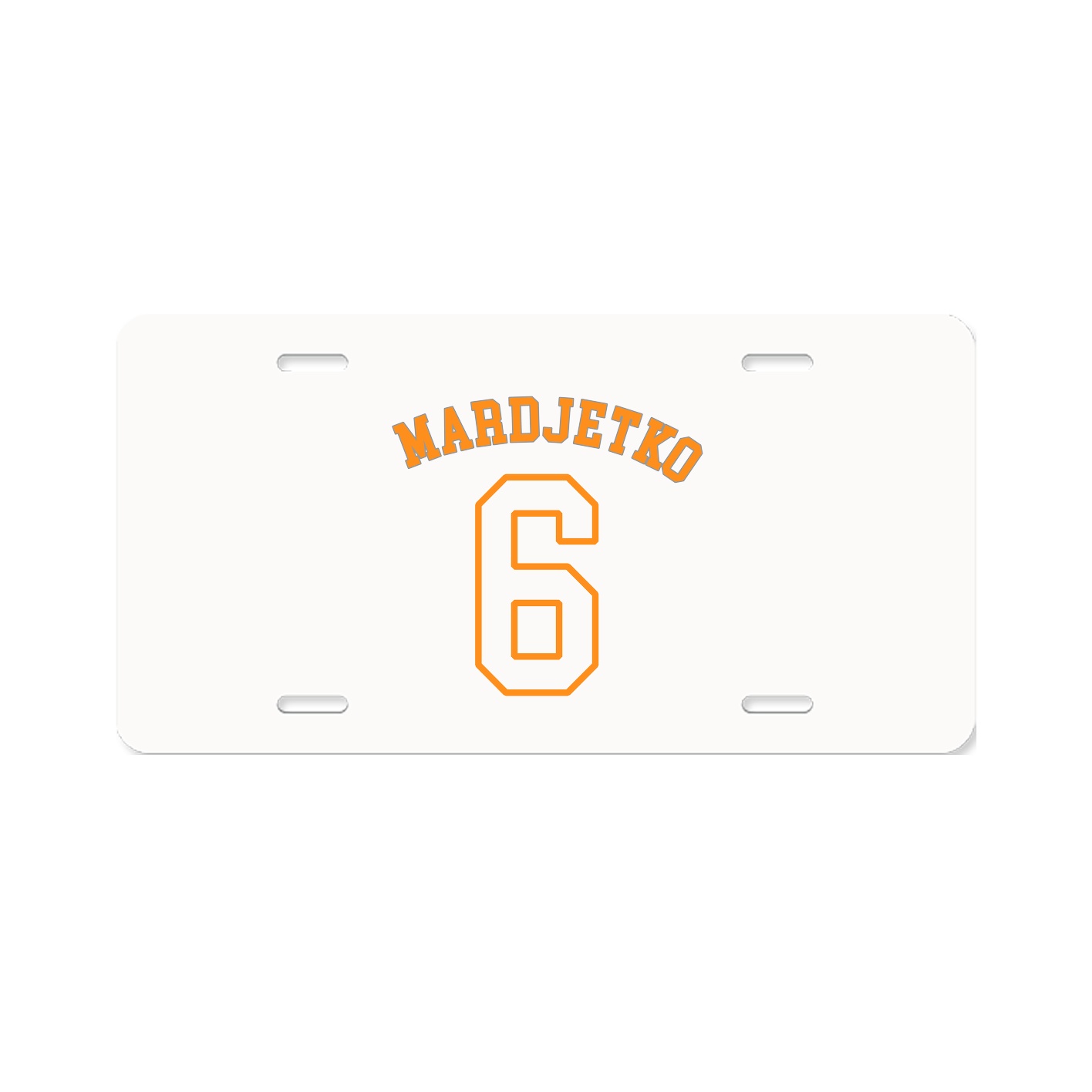 License Plate — Shirsey Arch in Classic