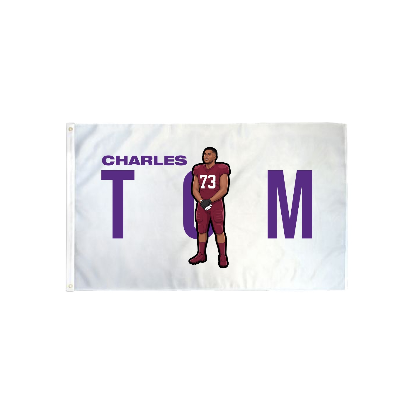 3x5 Flag — Player Name in Classic