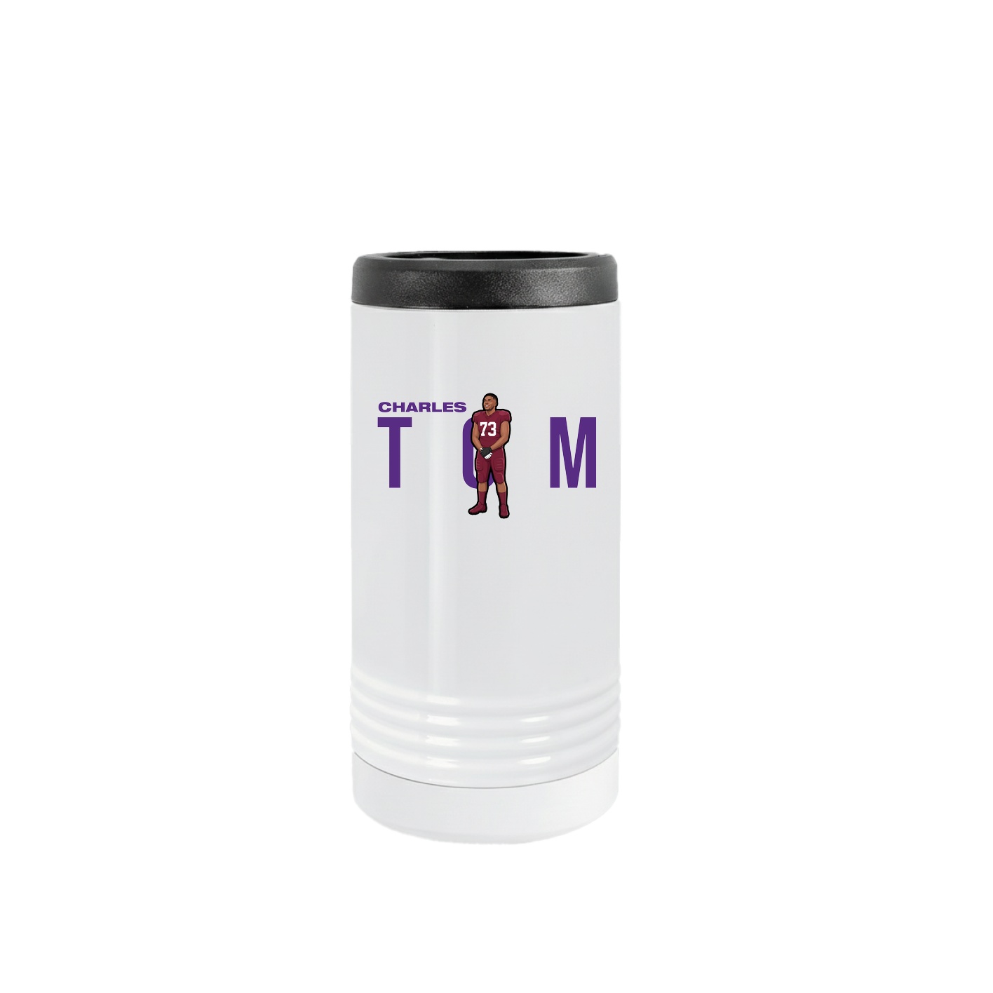 Slim Beverage Holder — Player Name in White