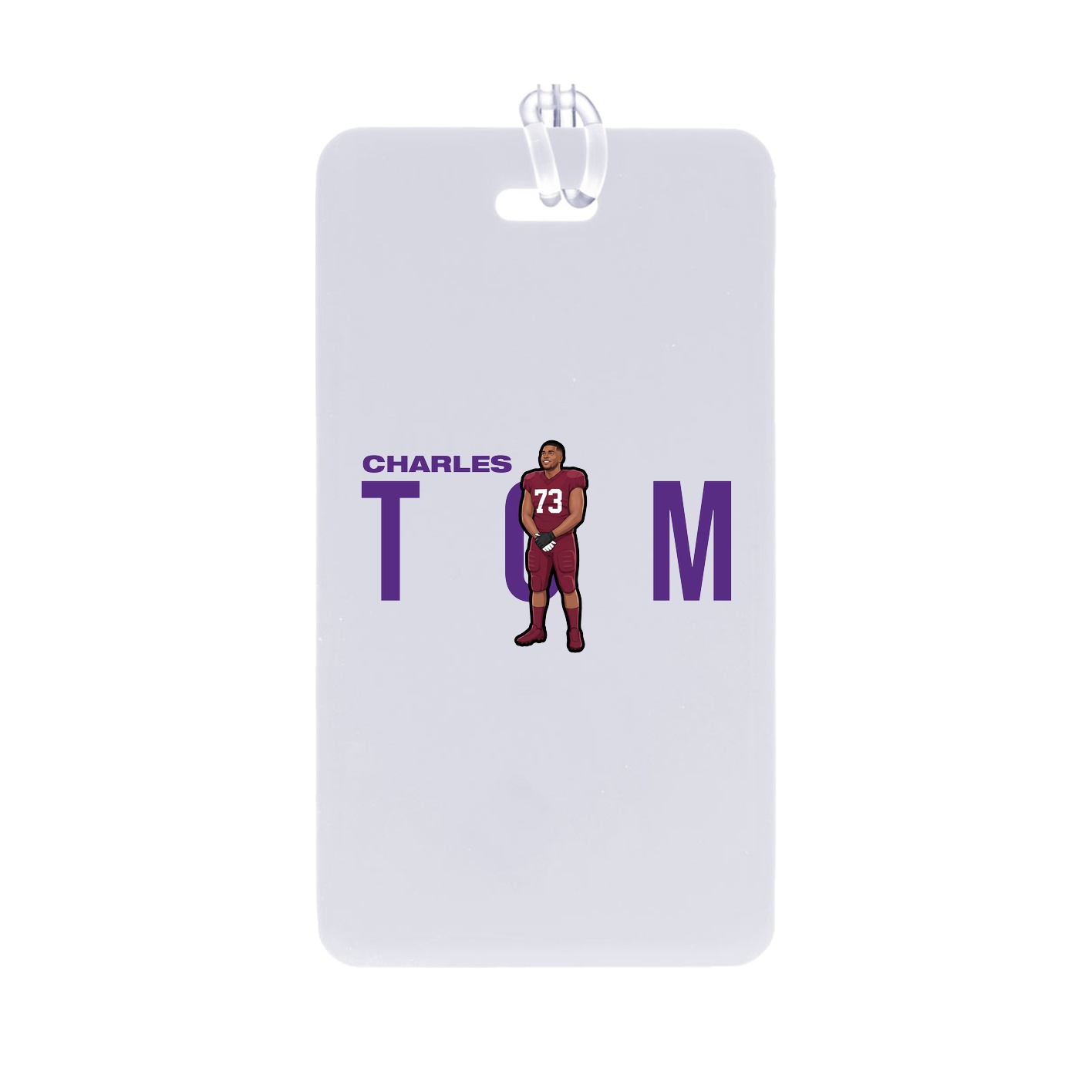Bag Tag — Player Name in Classic