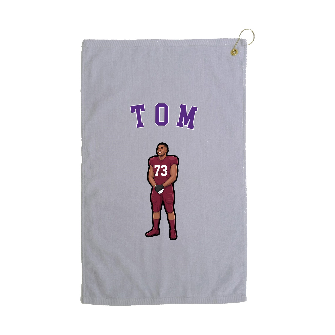 Golf Towel — Shirsey Arch in Grey