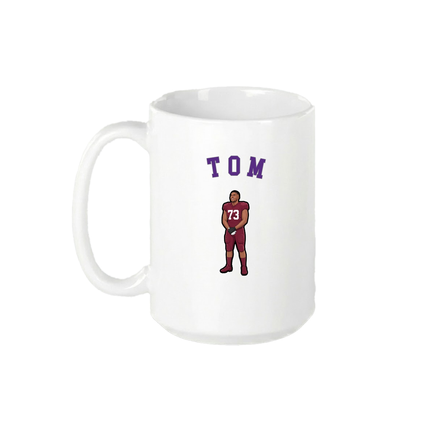 15oz Coffee Mug — Shirsey Arch in White