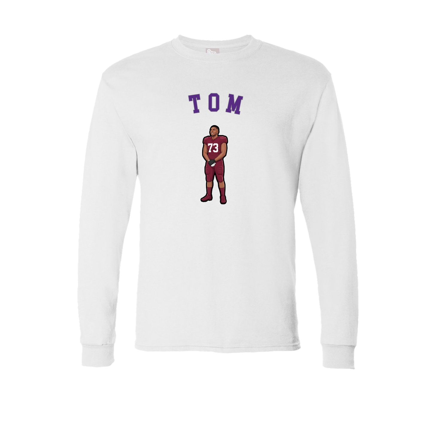 Long Sleeve Tee — Shirsey Arch in White