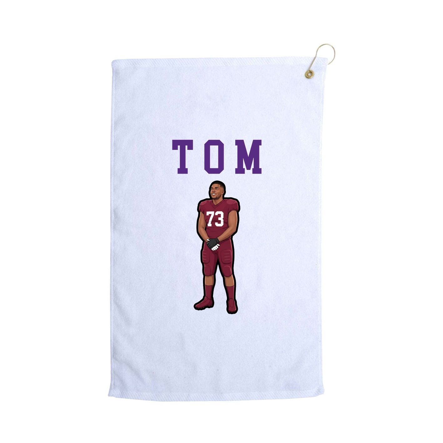 Golf Towel — Shirsey in White