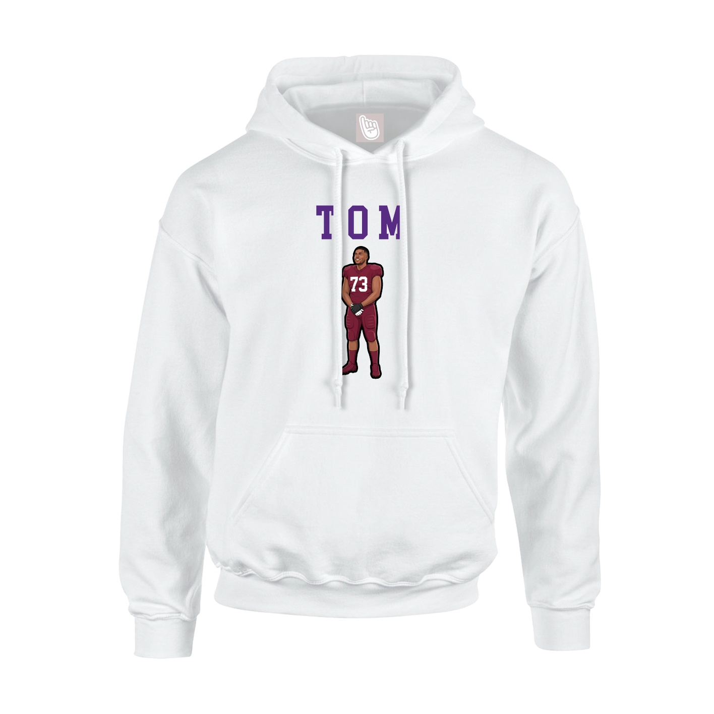 Youth Hoodie — Shirsey in White