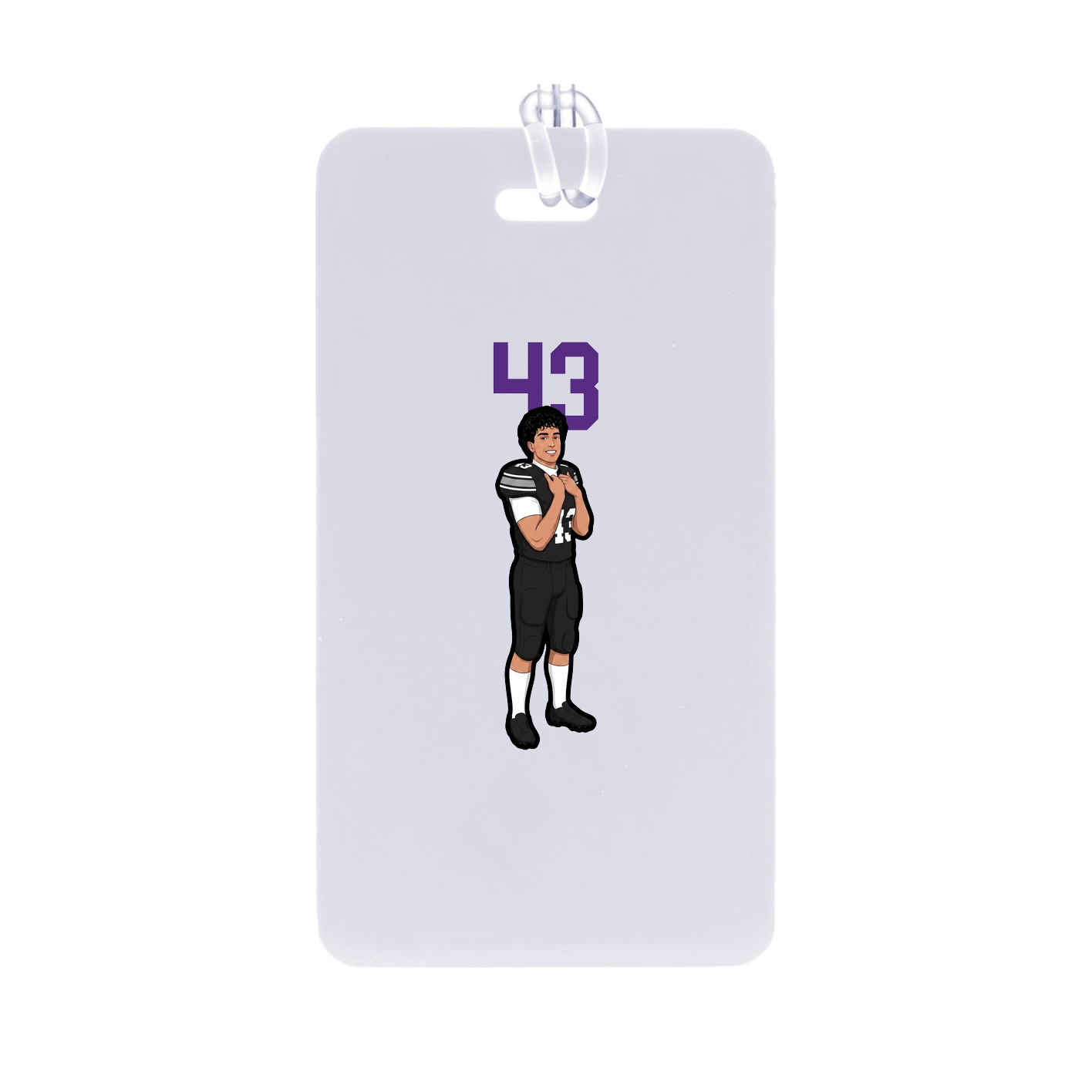 Bag Tag — Number Top in Classic