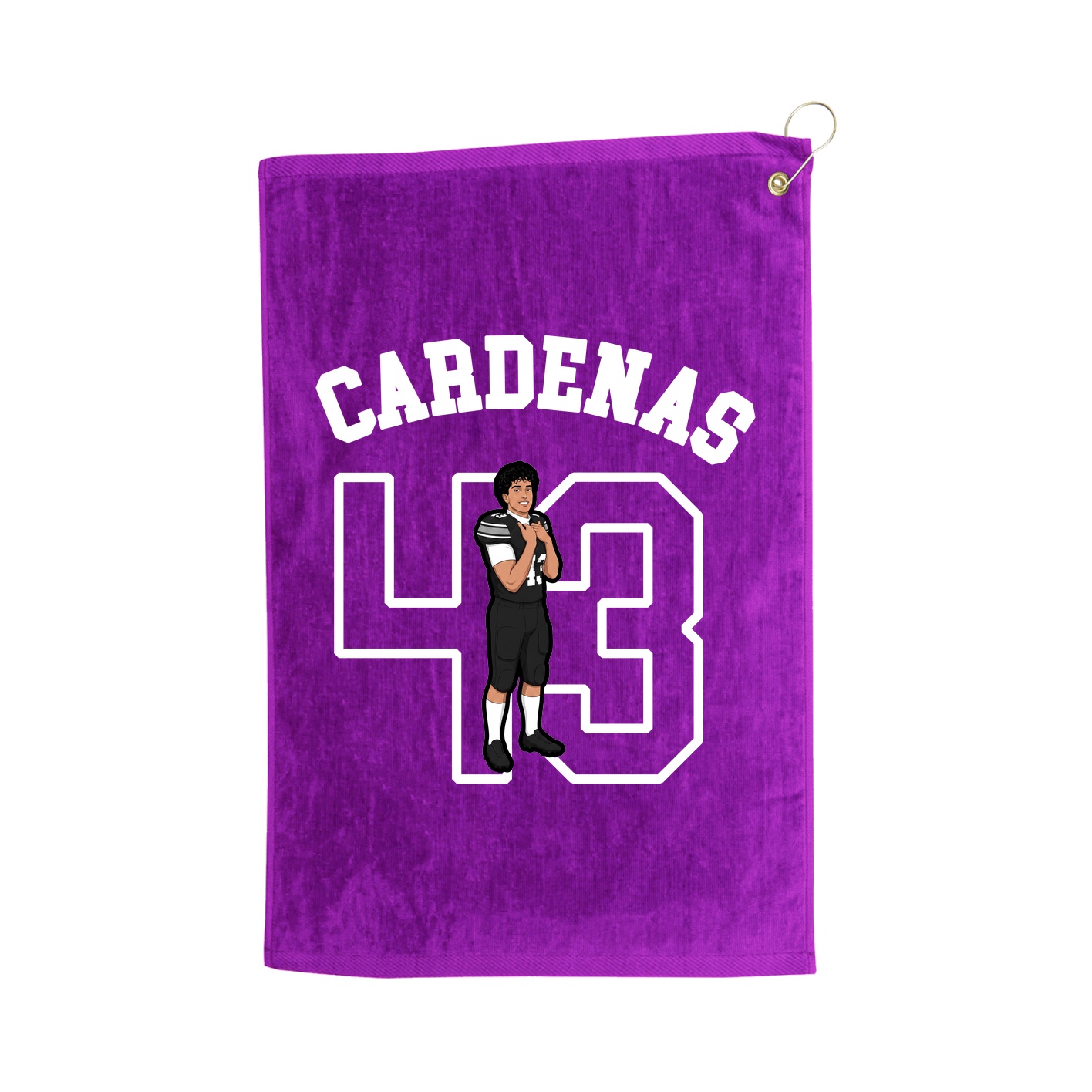 Golf Towel — Shirsey Arch in Purple