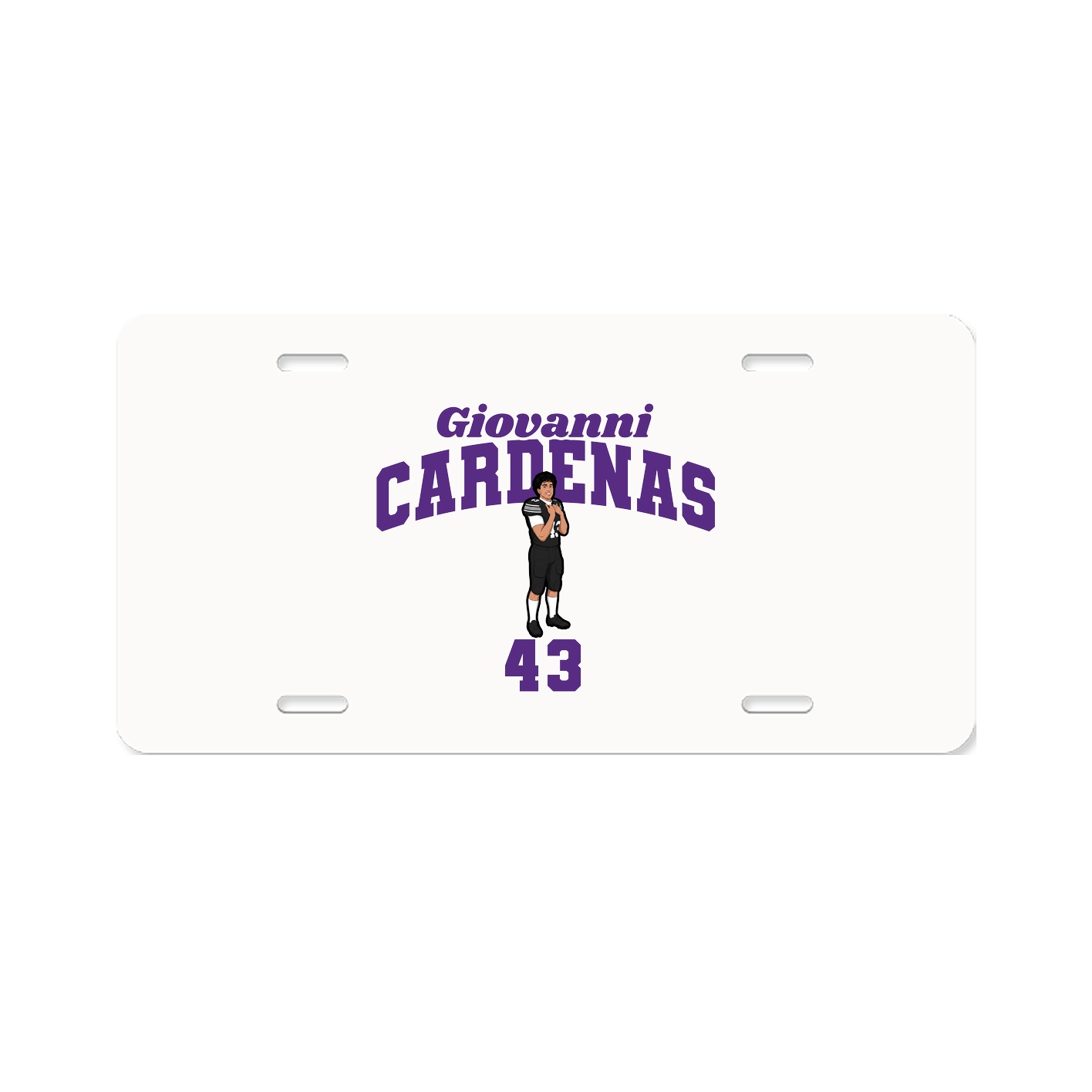 License Plate — Signature Arch in Classic