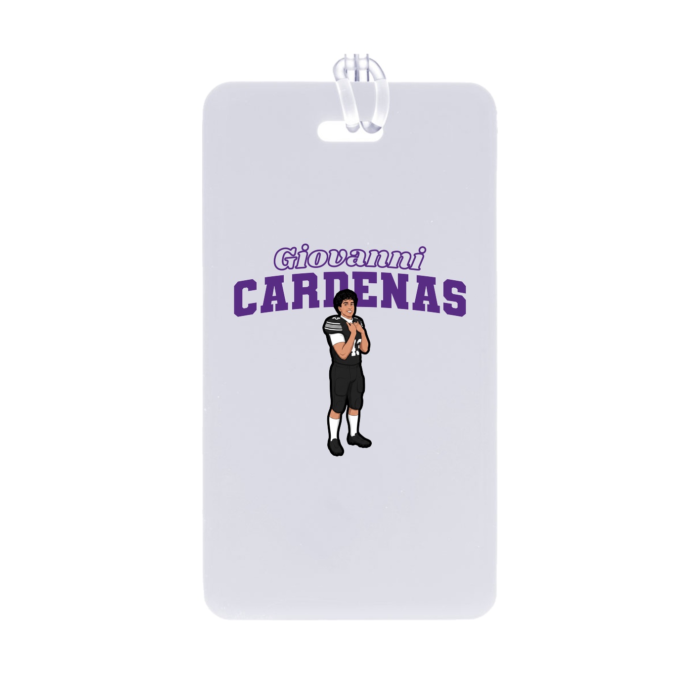Bag Tag — Name Arch in Classic