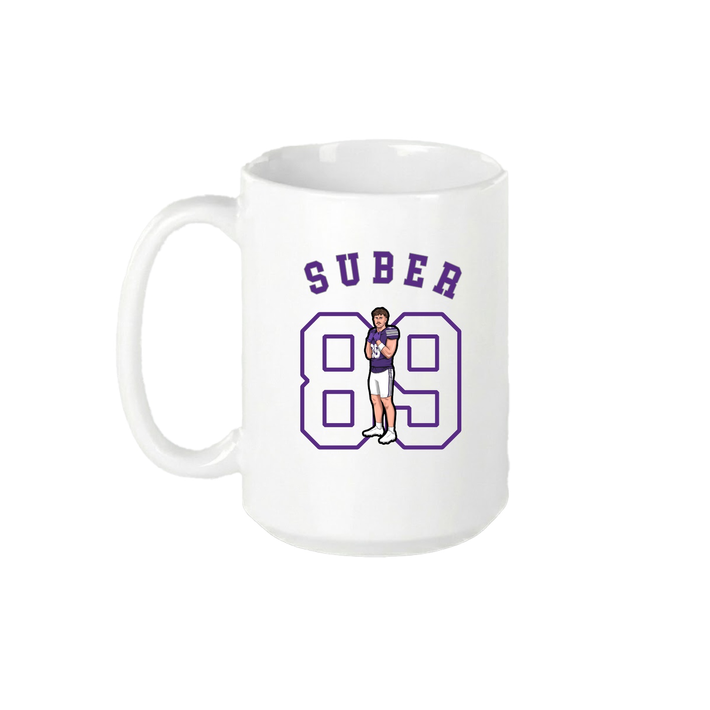 15oz Coffee Mug — Shirsey Arch in White