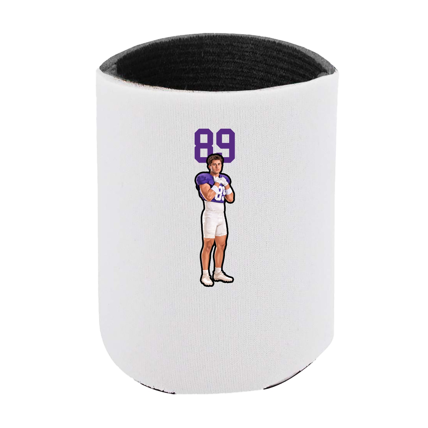 Can Holder — Number Top in White