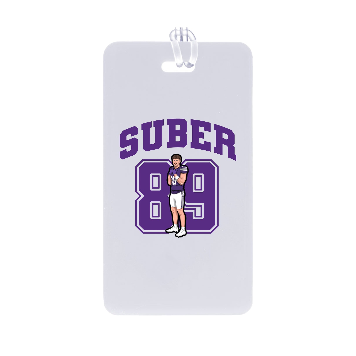 Bag Tag — Number in Classic