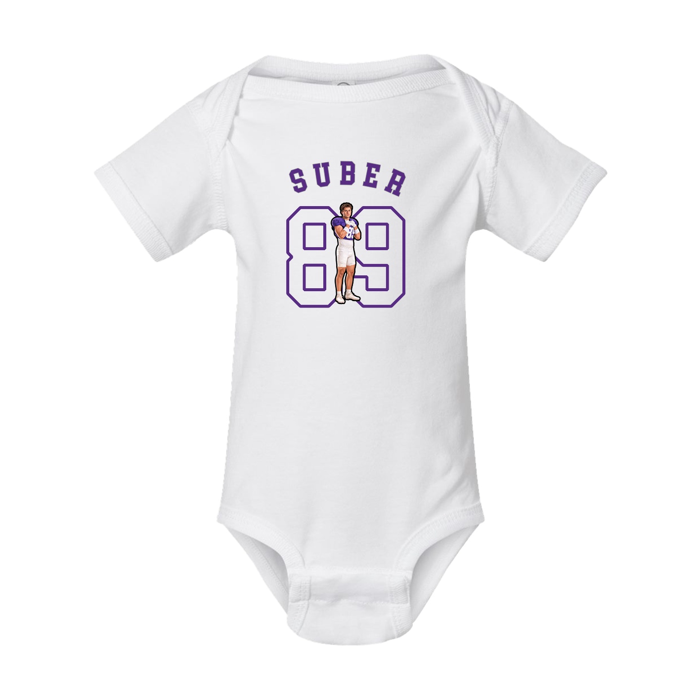 Baby Onesie — Shirsey Arch in White