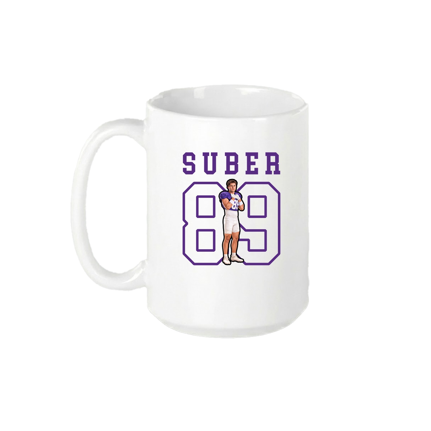 15oz Coffee Mug — Shirsey in White