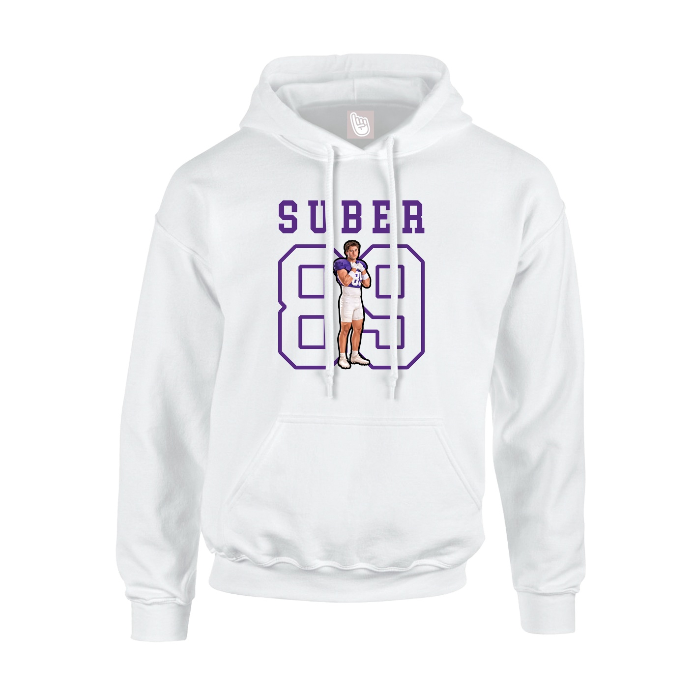 Youth Hoodie — Shirsey in White