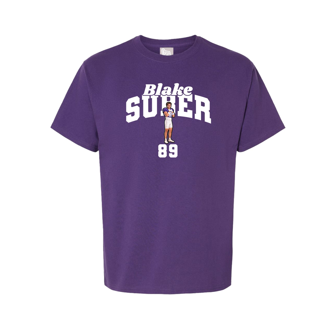 Tee — Signature Arch in Purple