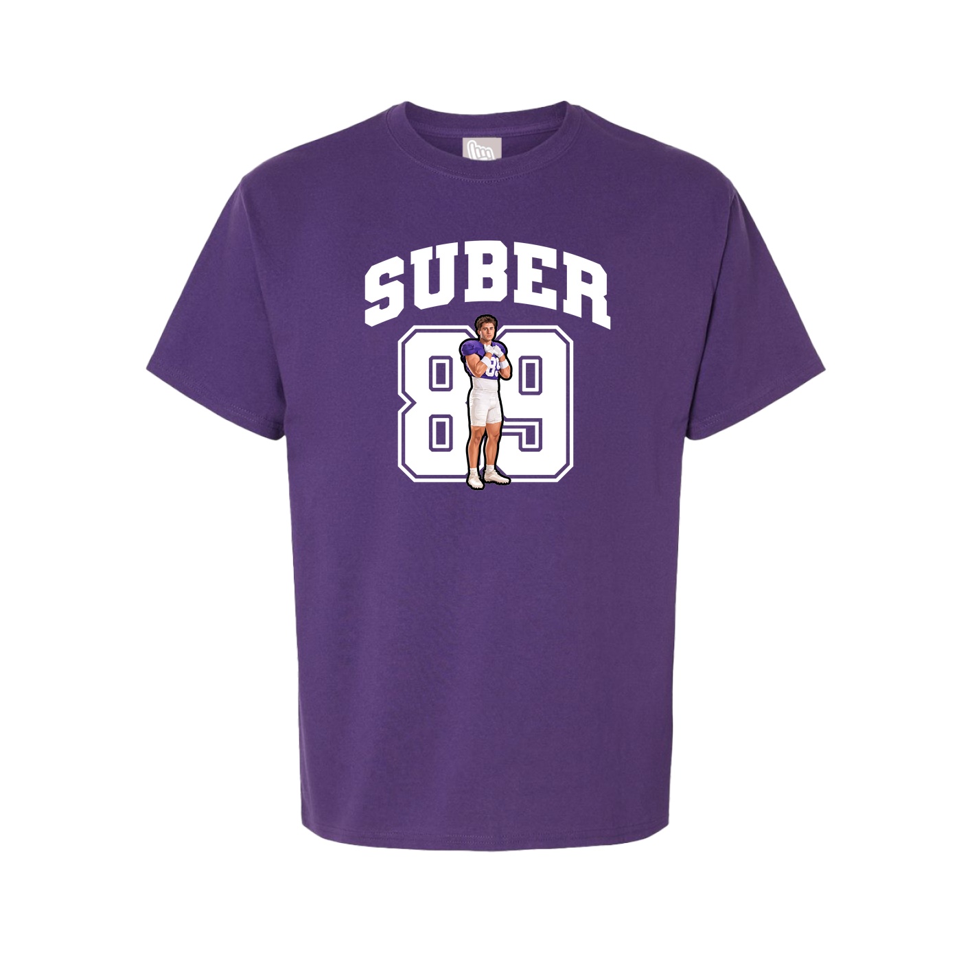 Tee — Number in Purple