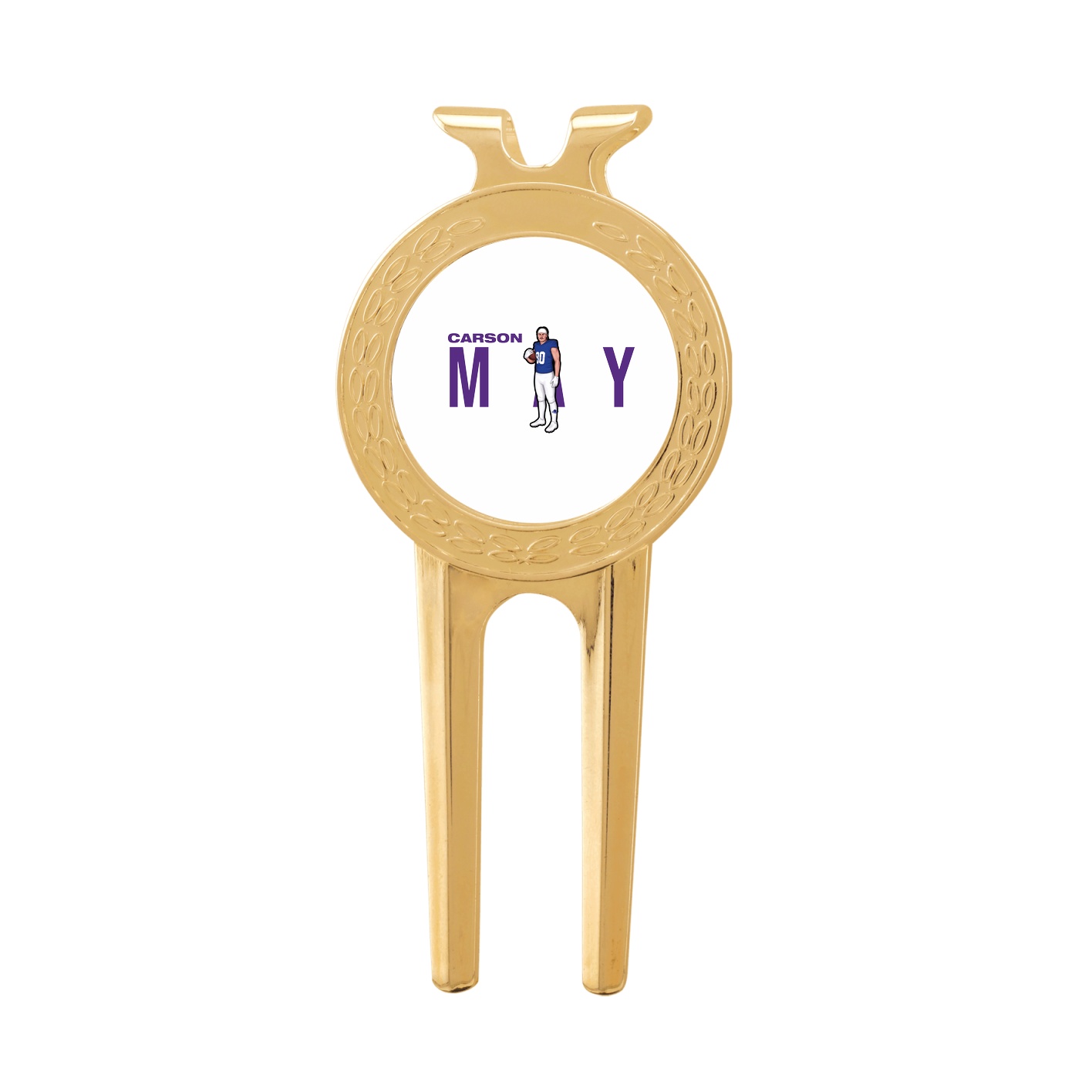 Divot Tool with Ball Marker — Player Name in Classic