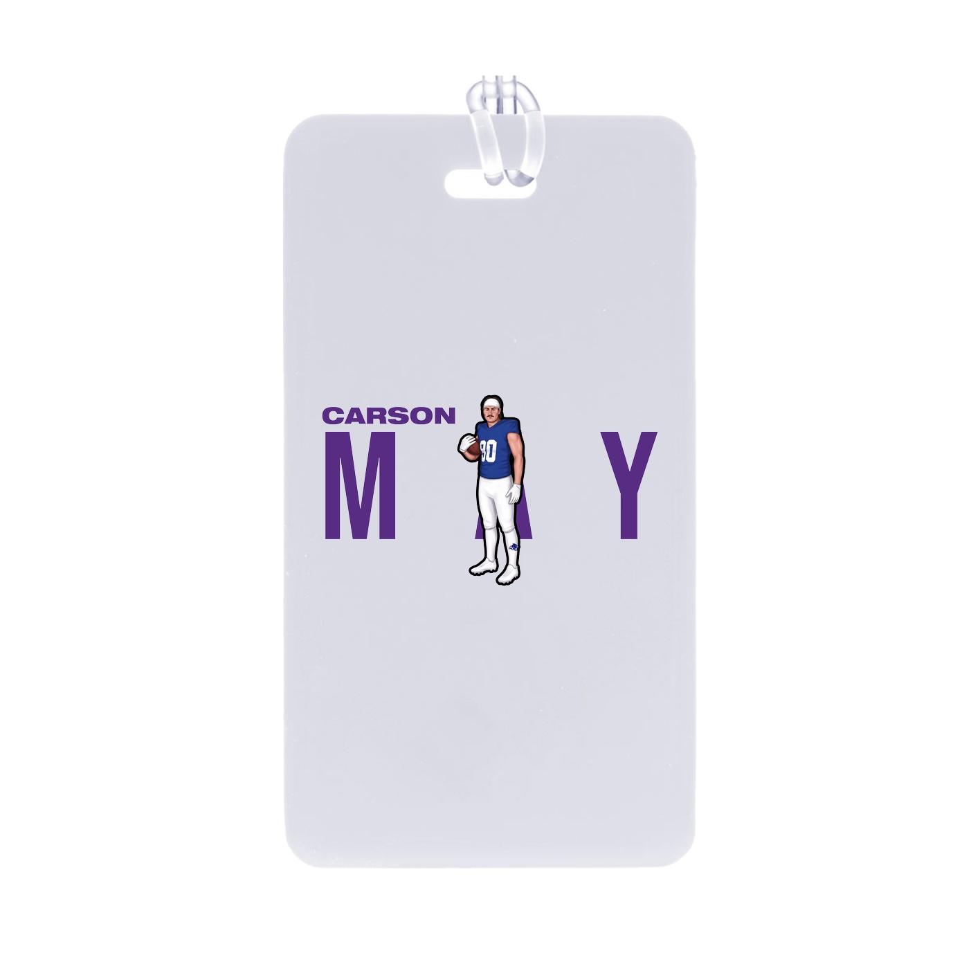 Bag Tag — Player Name in Classic