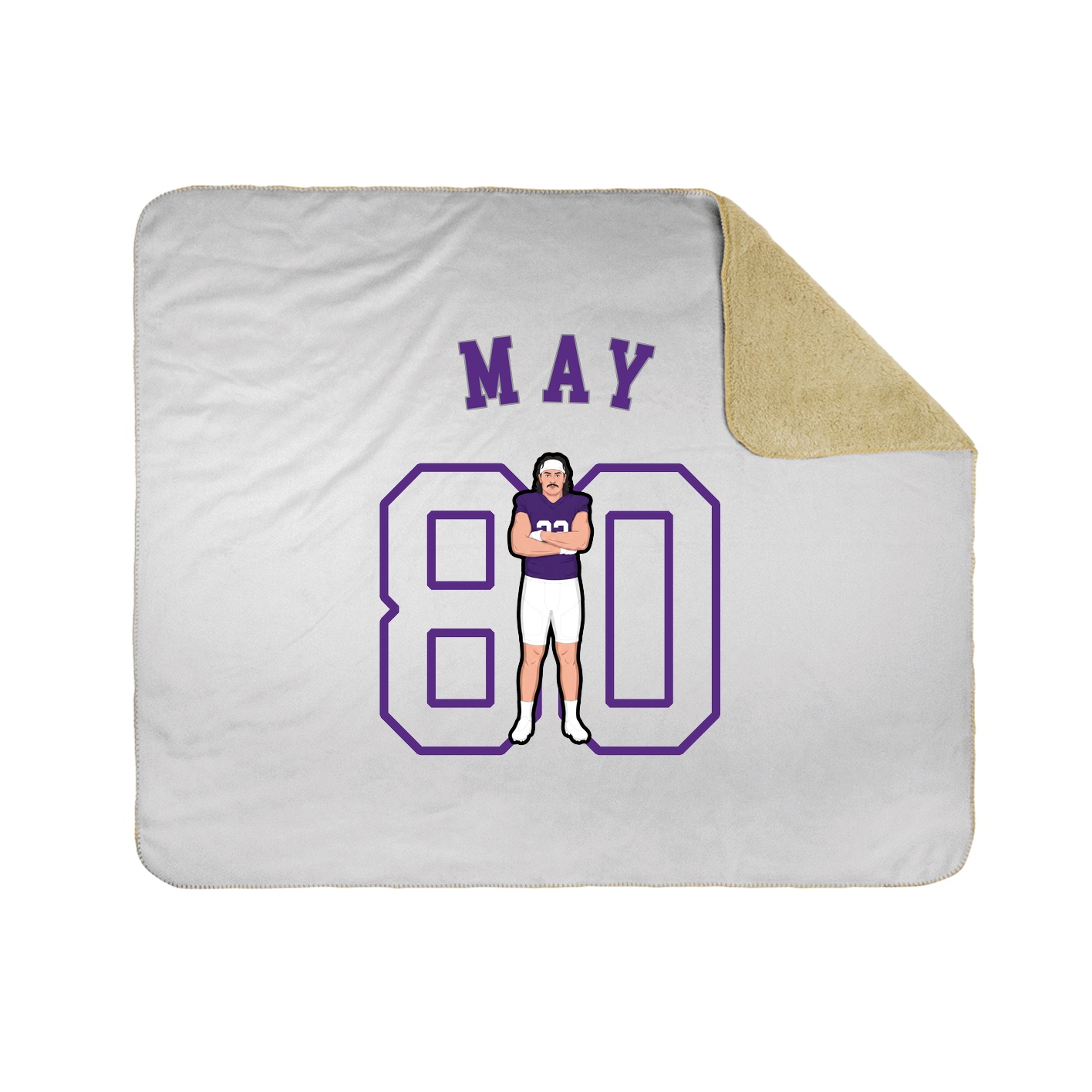 Throw Blanket — Shirsey Arch in White