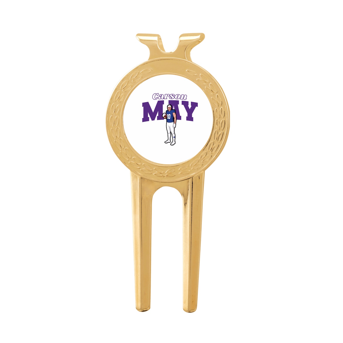 Divot Tool with Ball Marker — Name Arch in Classic