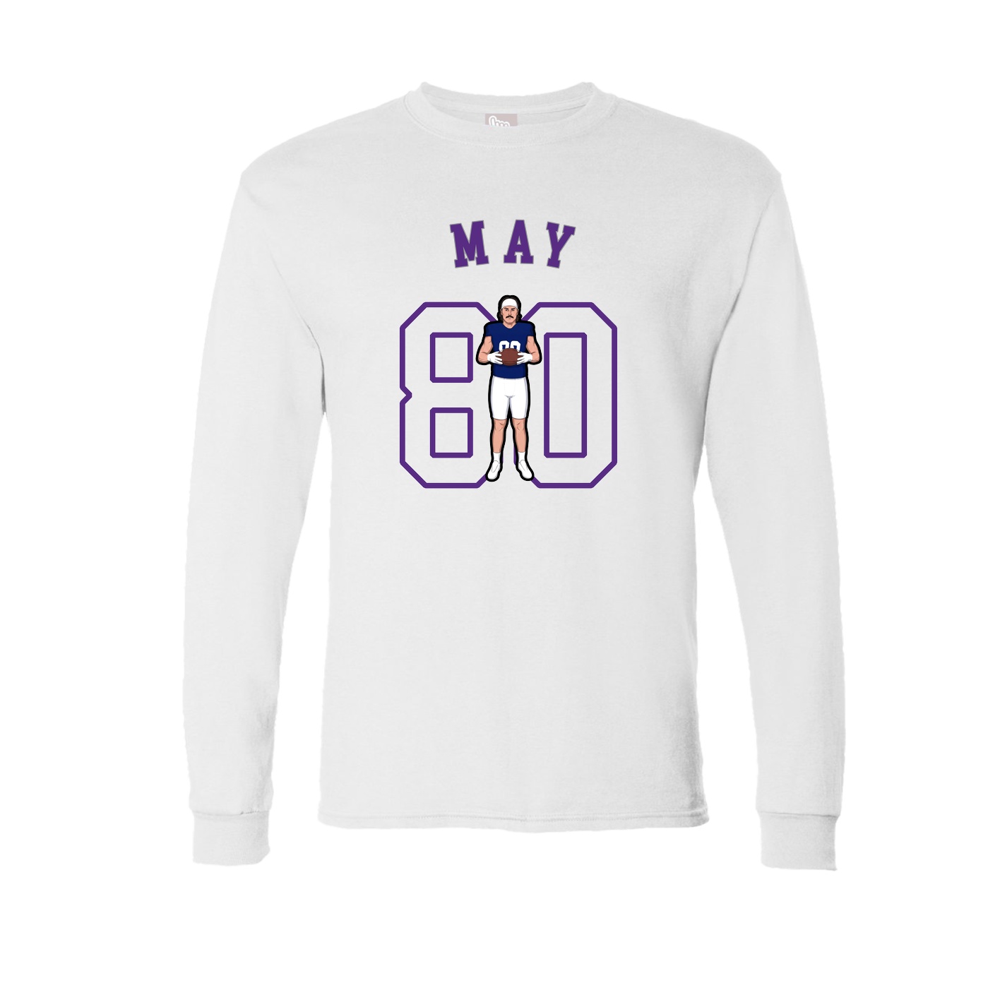 Long Sleeve Tee — Shirsey Arch in White