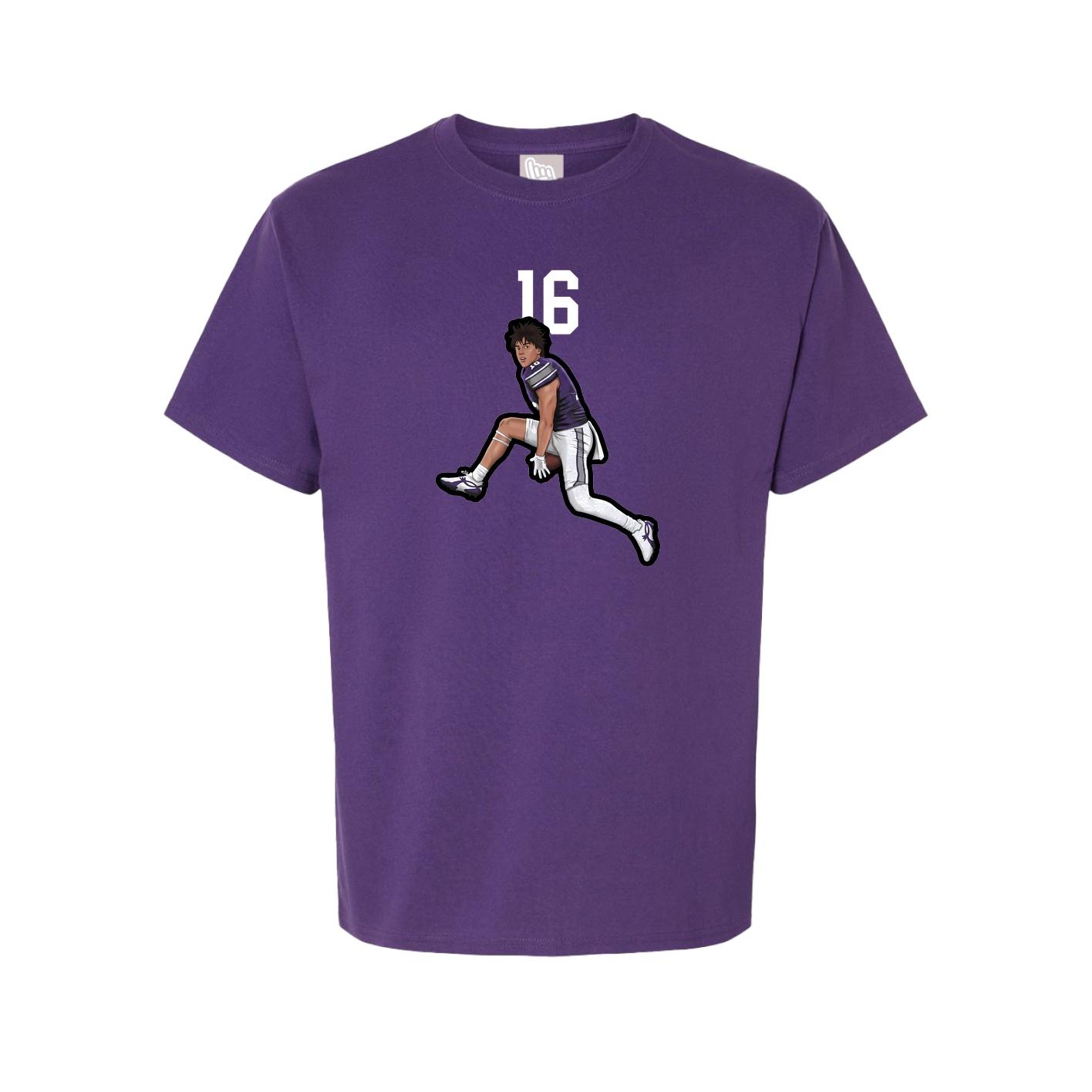 Tee — Number Top in Purple