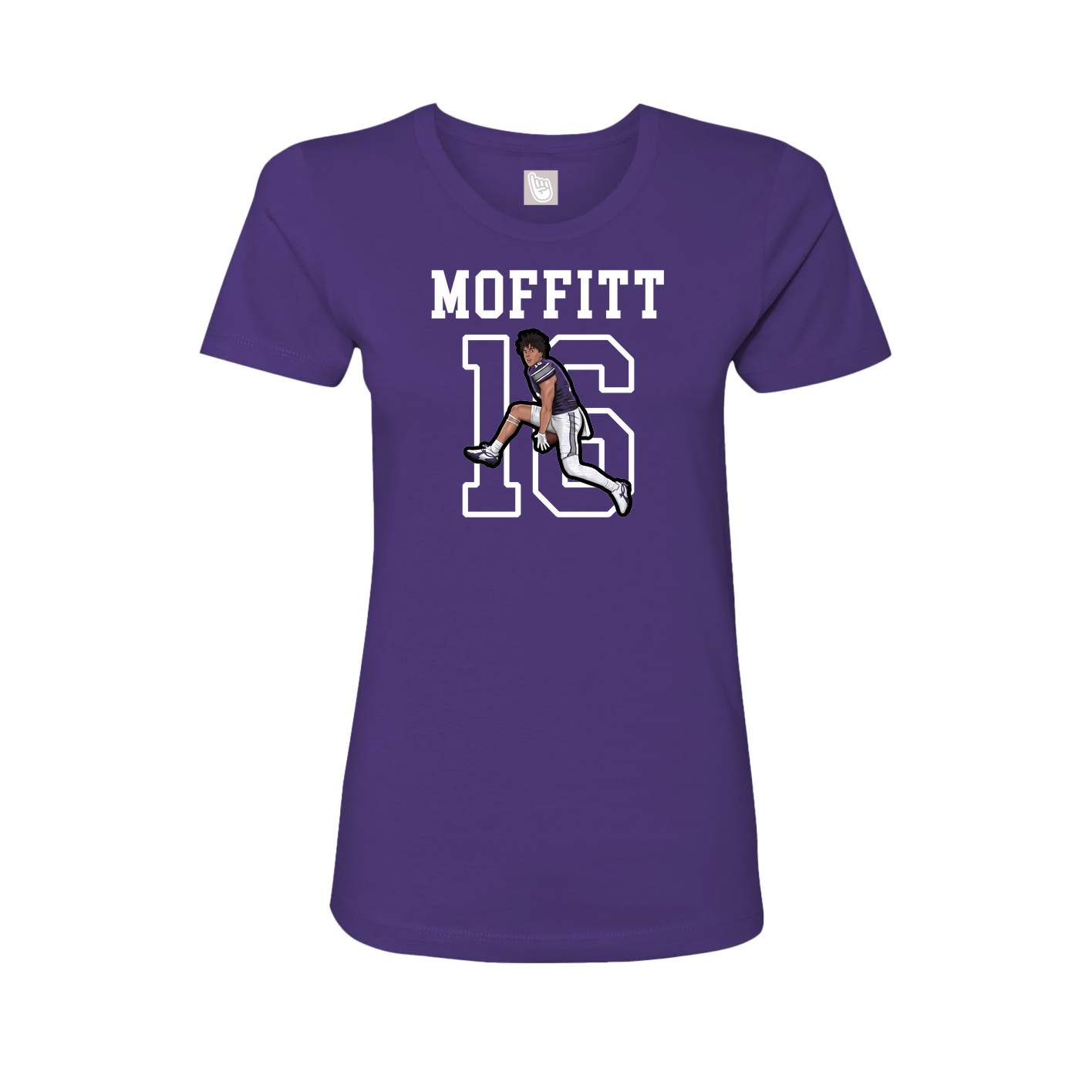 Fitted Women's Tee — Shirsey in Purple