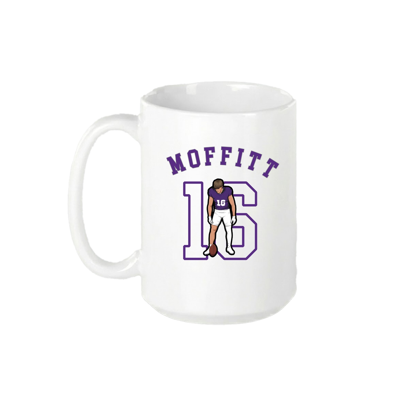 15oz Coffee Mug — Shirsey Arch in White