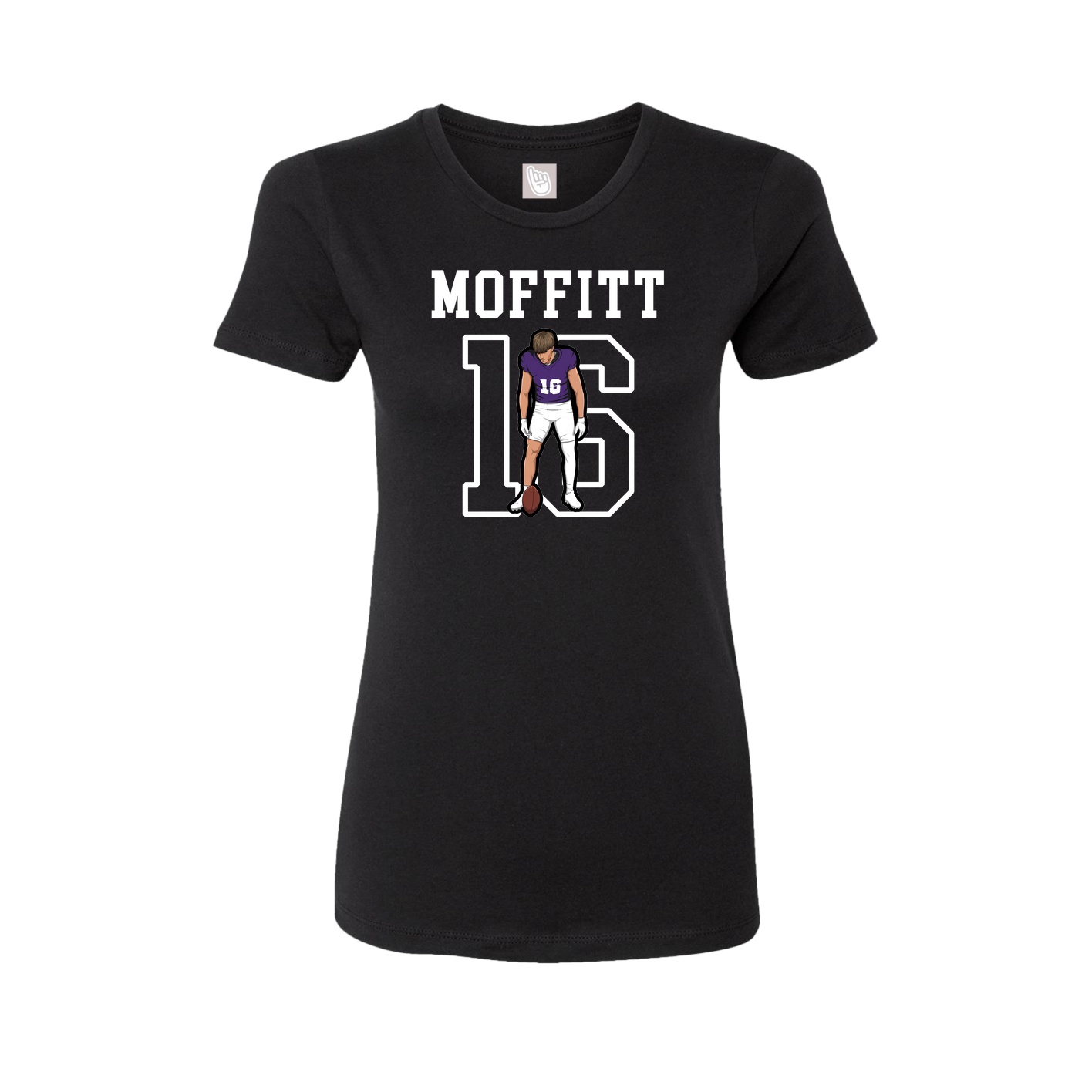 Fitted Women's Tee — Shirsey in Black