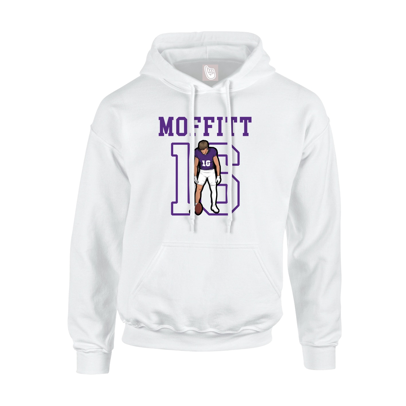 Youth Hoodie — Shirsey in White