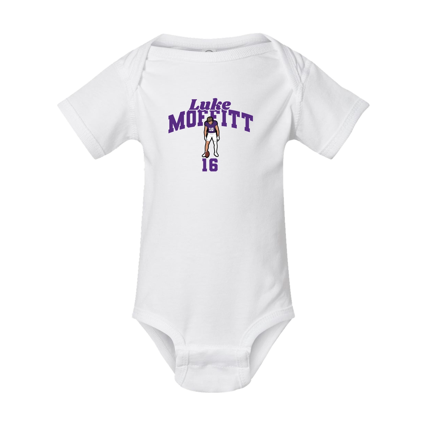 Baby Onesie — Signature Arch in White