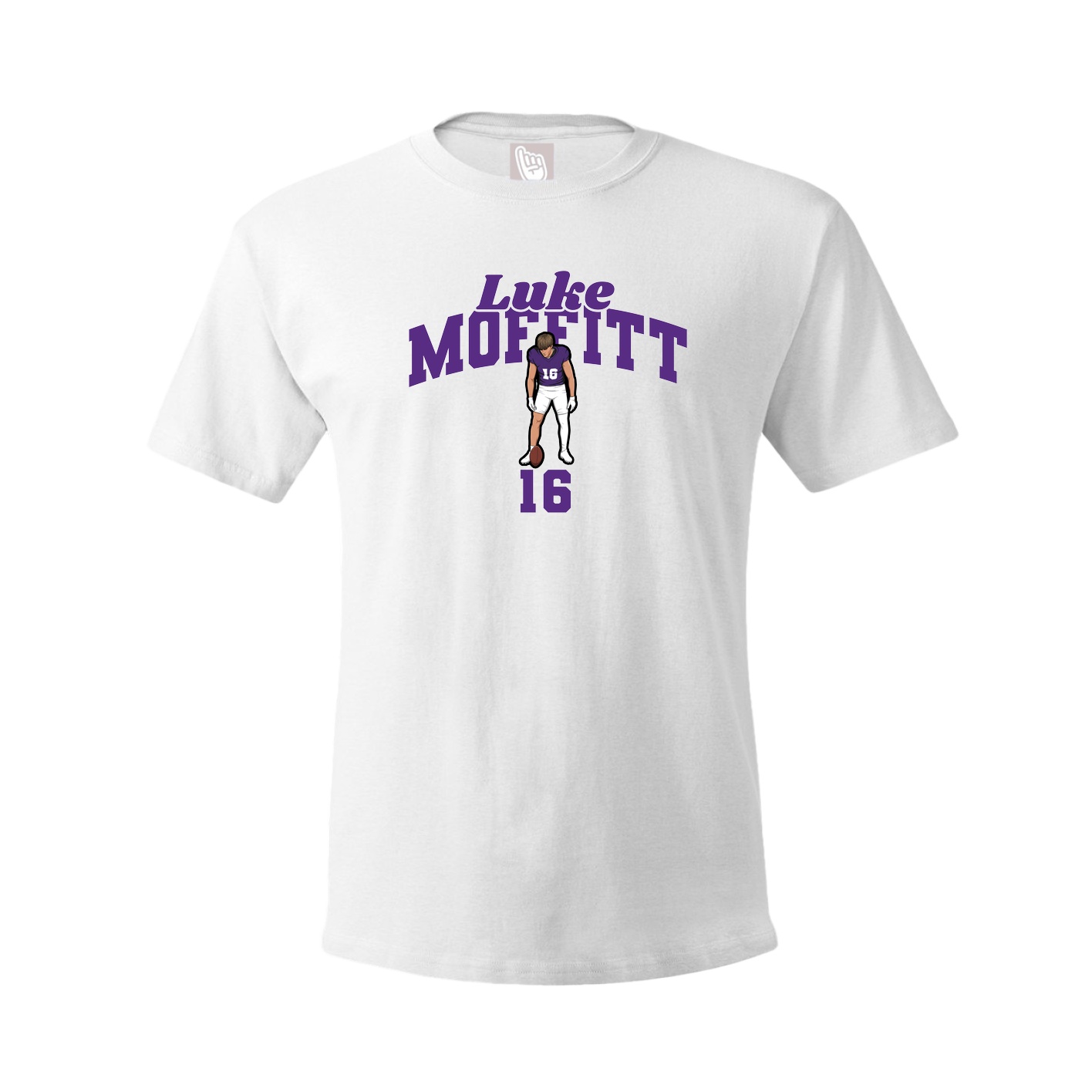 Tee — Signature Arch in White