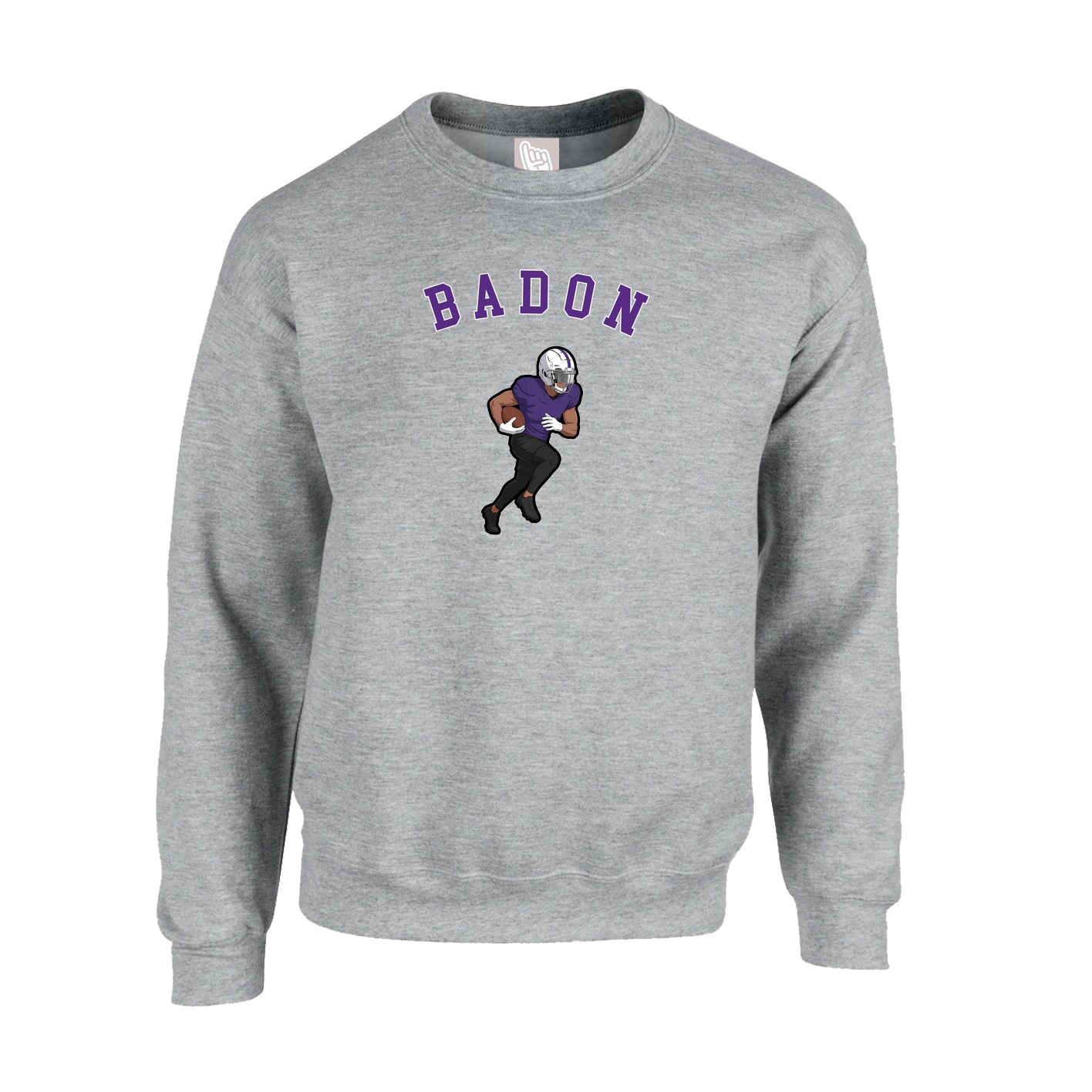 Fleece Crew — Shirsey Arch in Grey
