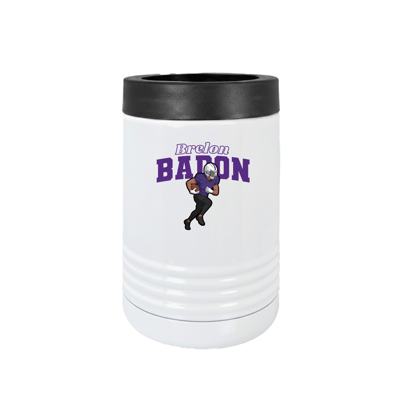 Beverage Holder — Name Arch in White