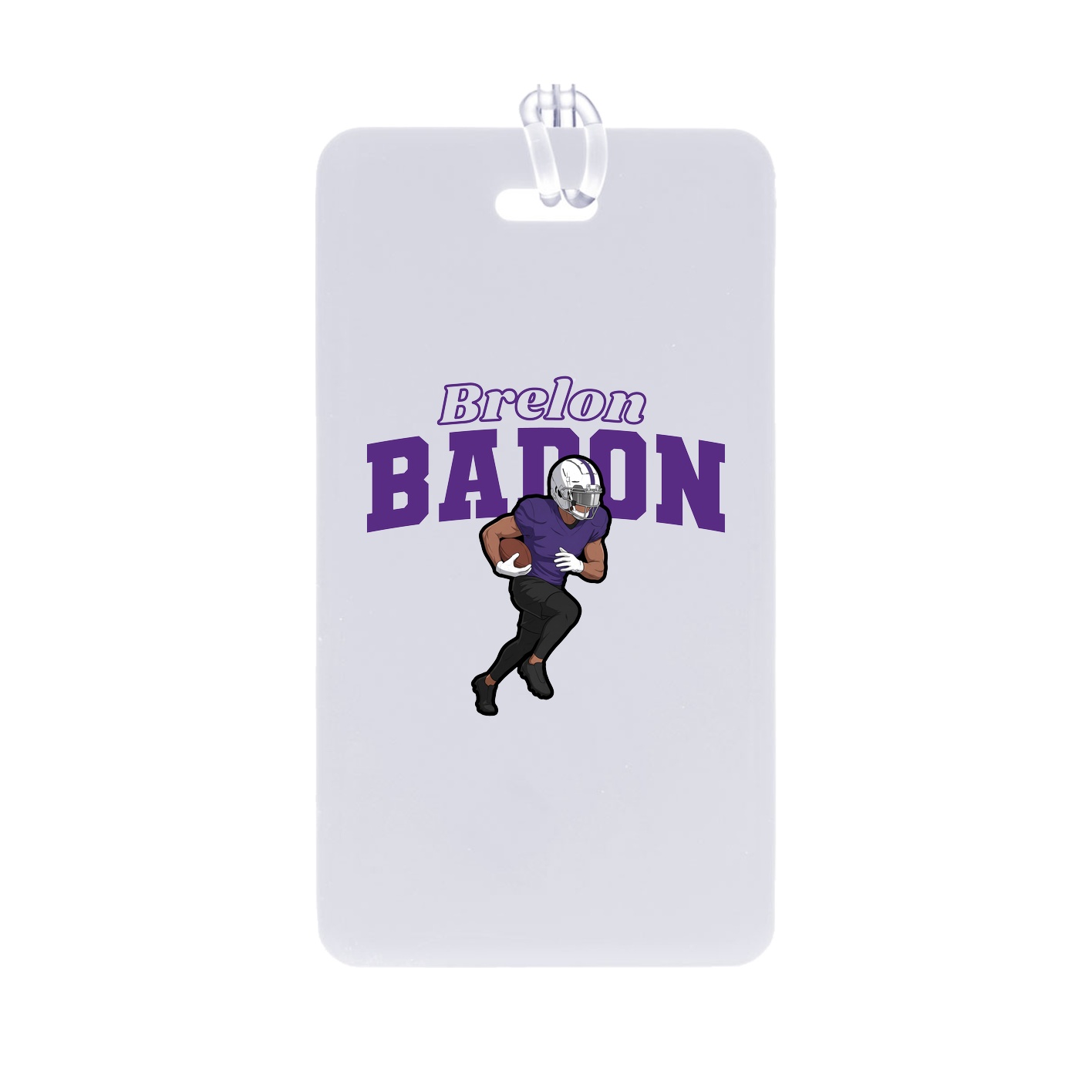 Bag Tag — Name Arch in Classic