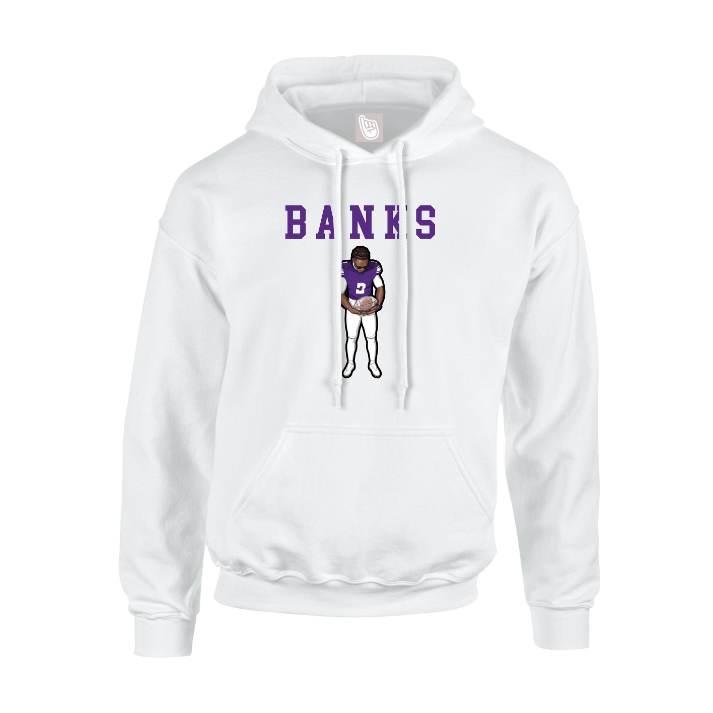 Youth Hoodie — Shirsey in White